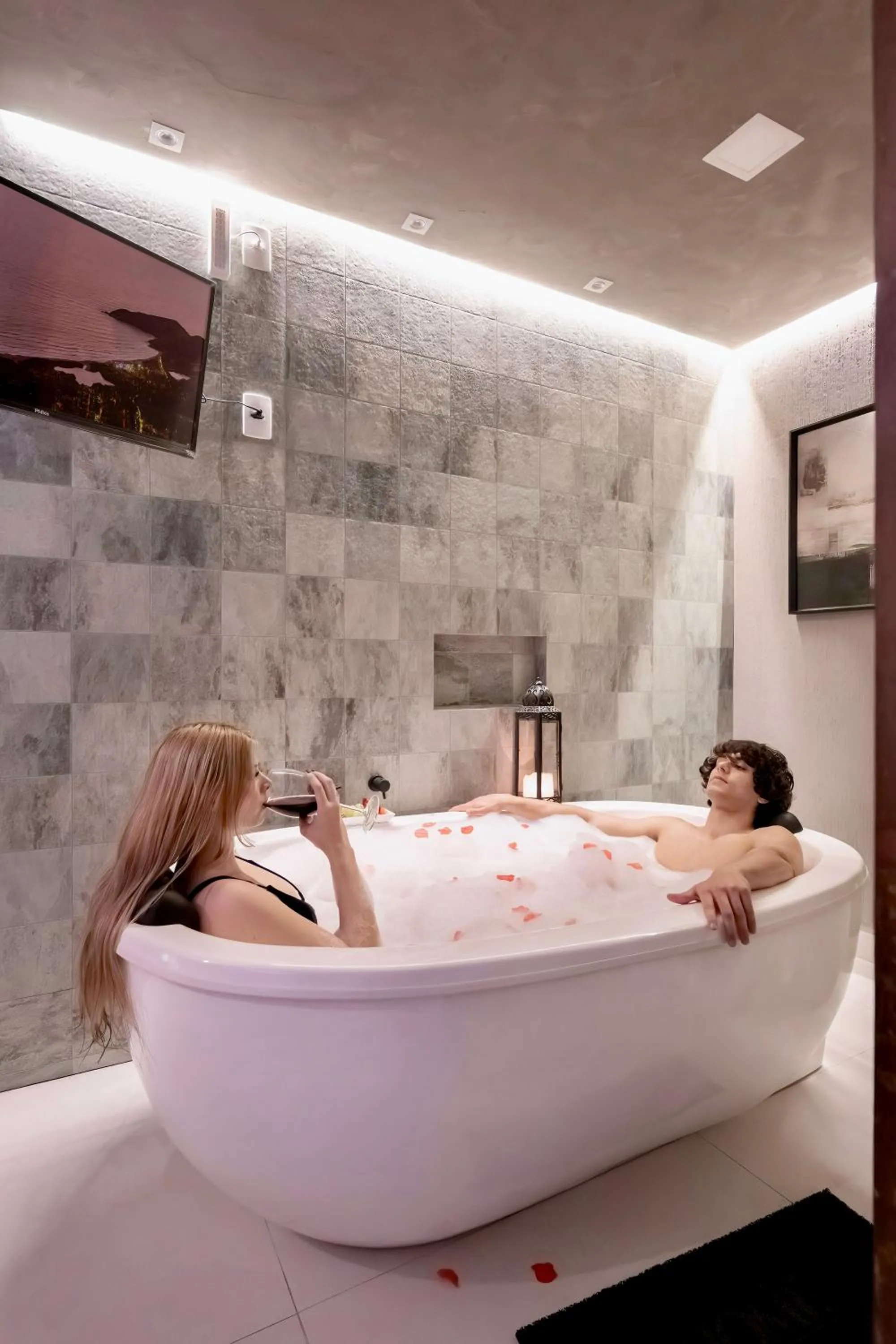 Bath in Pousada Rosa Karioka - Praia do Rosa