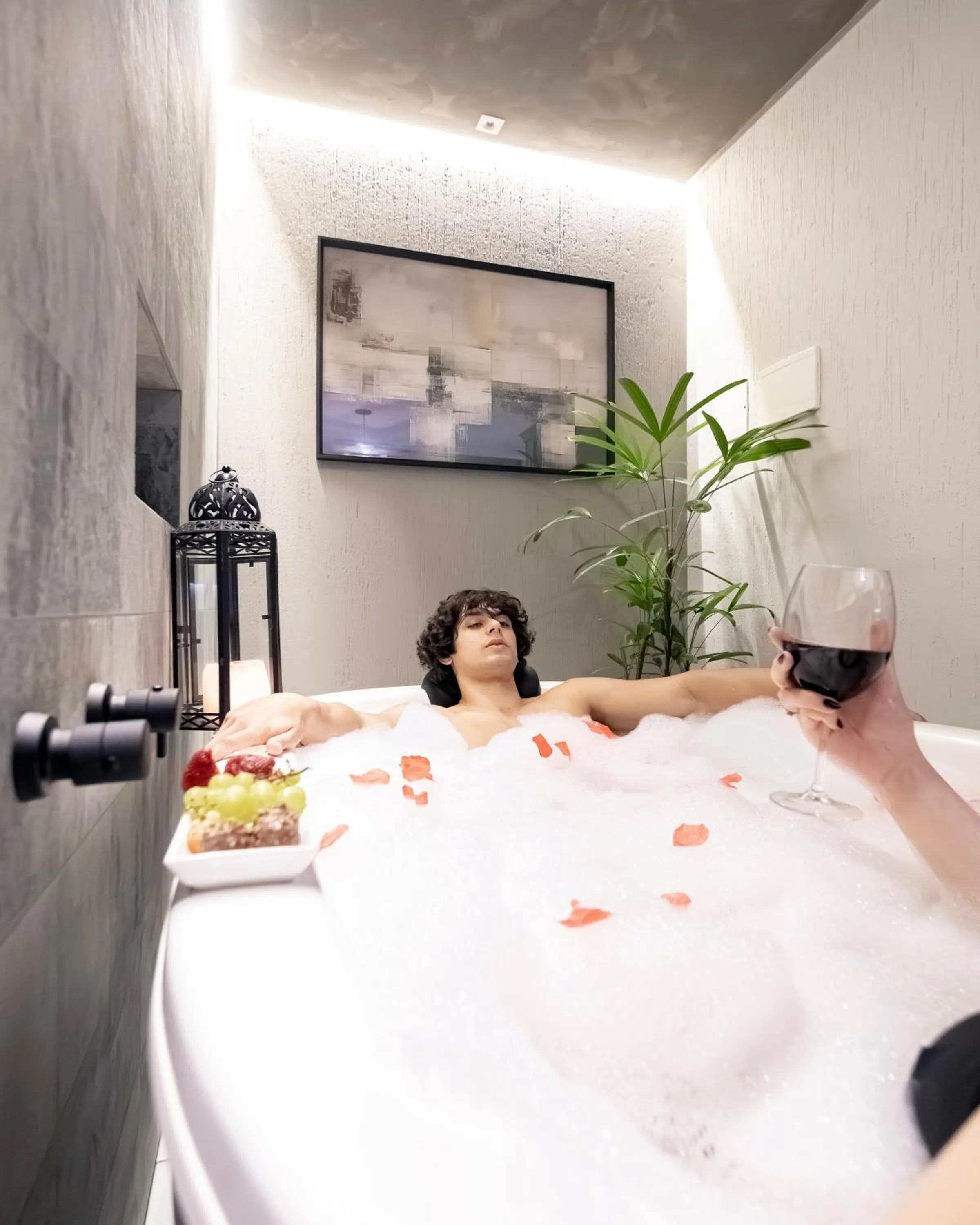 Bath, Bed in Pousada Rosa Karioka - Praia do Rosa