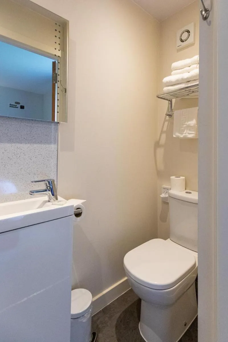 Toilet in Harbour House