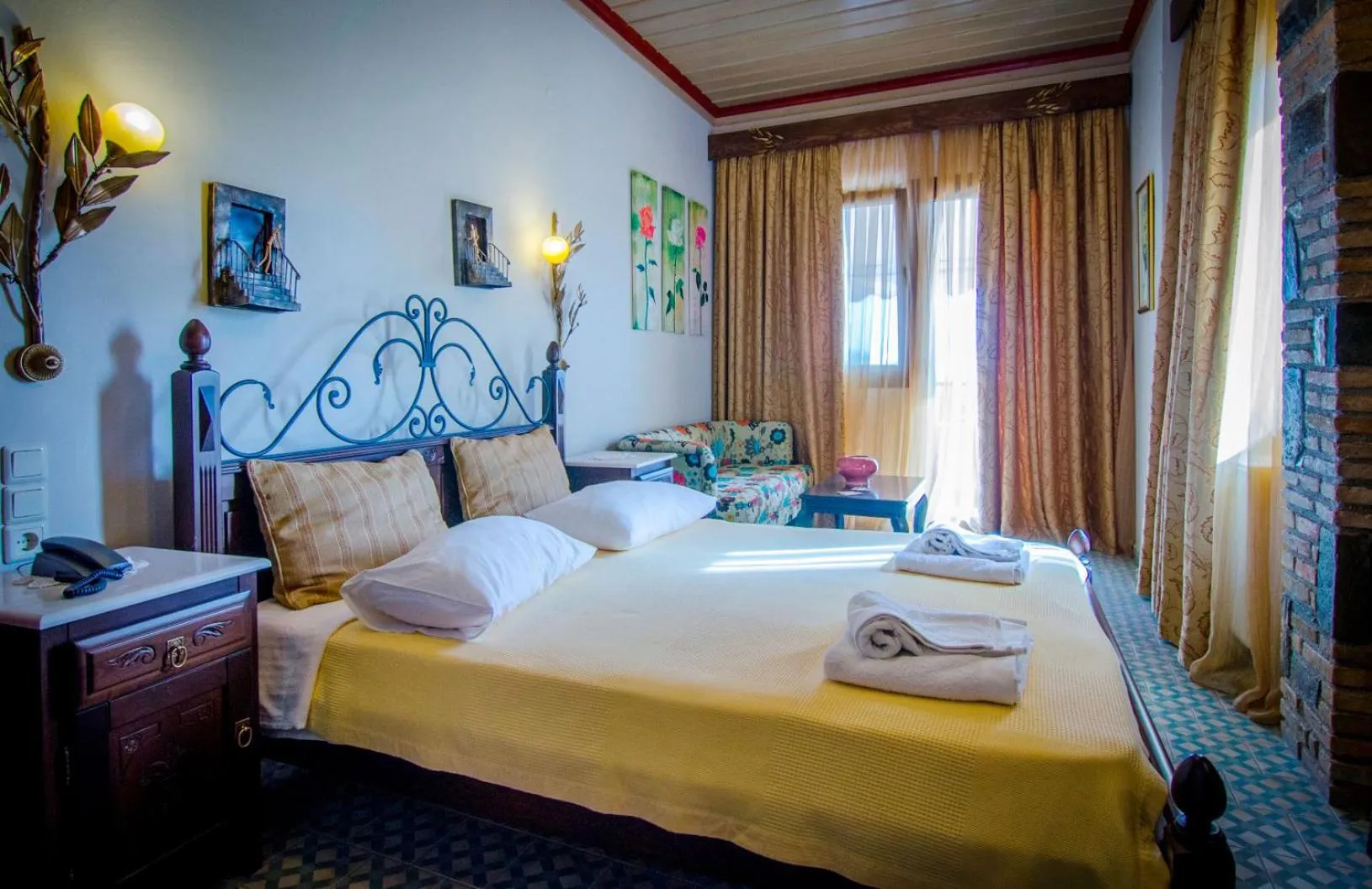 Bed in Panorama Exclusive Suites