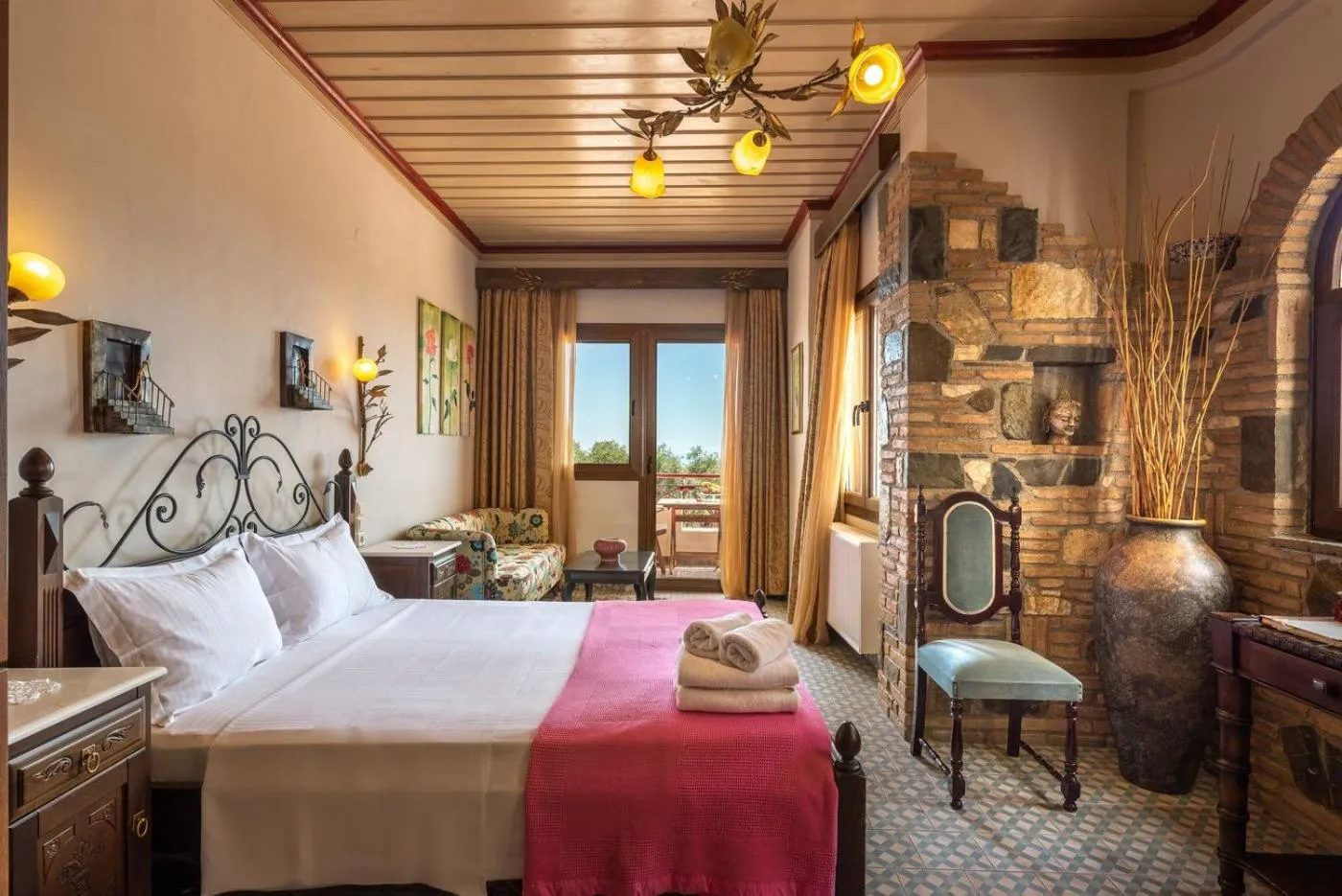 Bed in Panorama Exclusive Suites