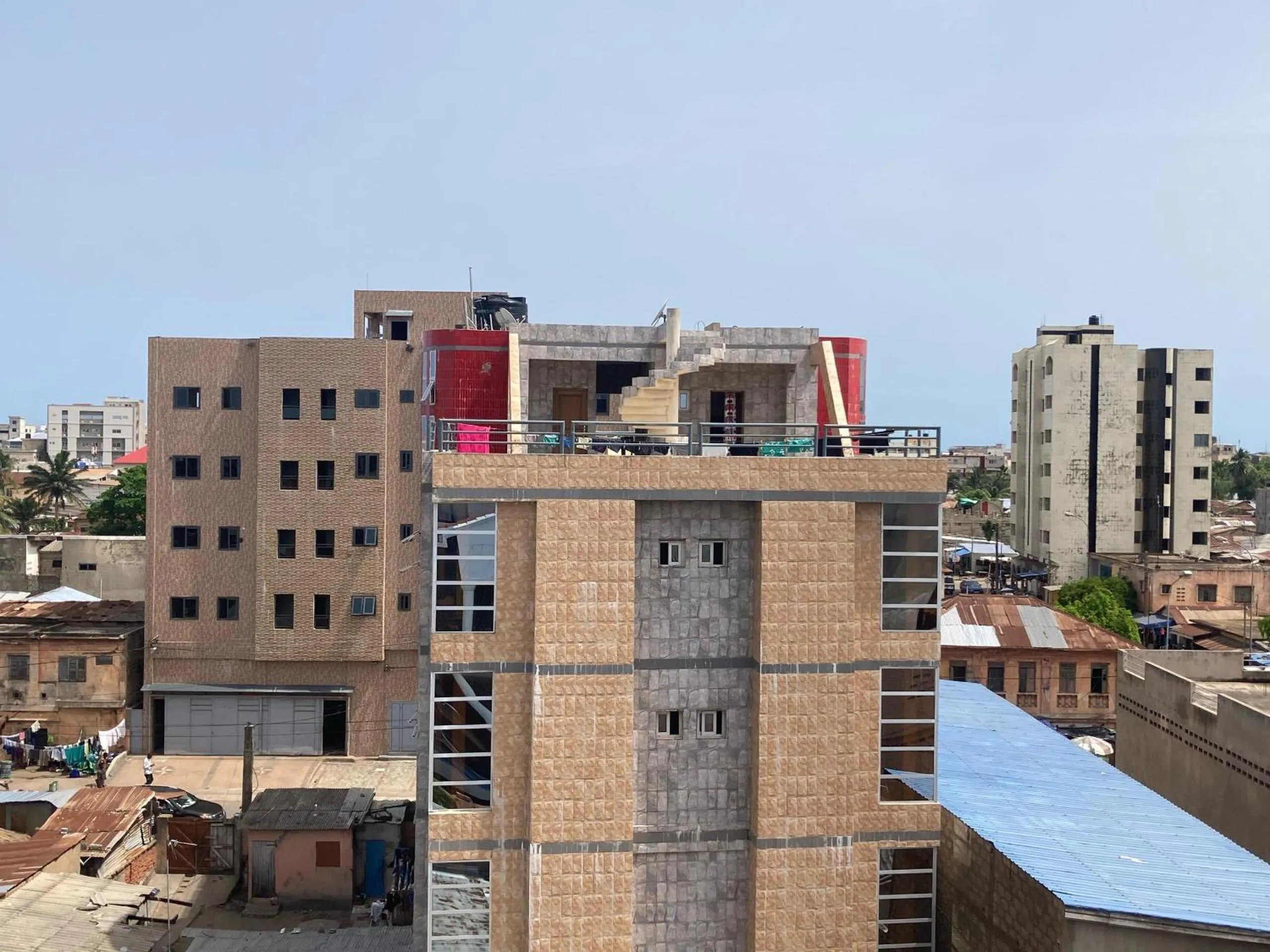 City view in Hôtel YABISSO