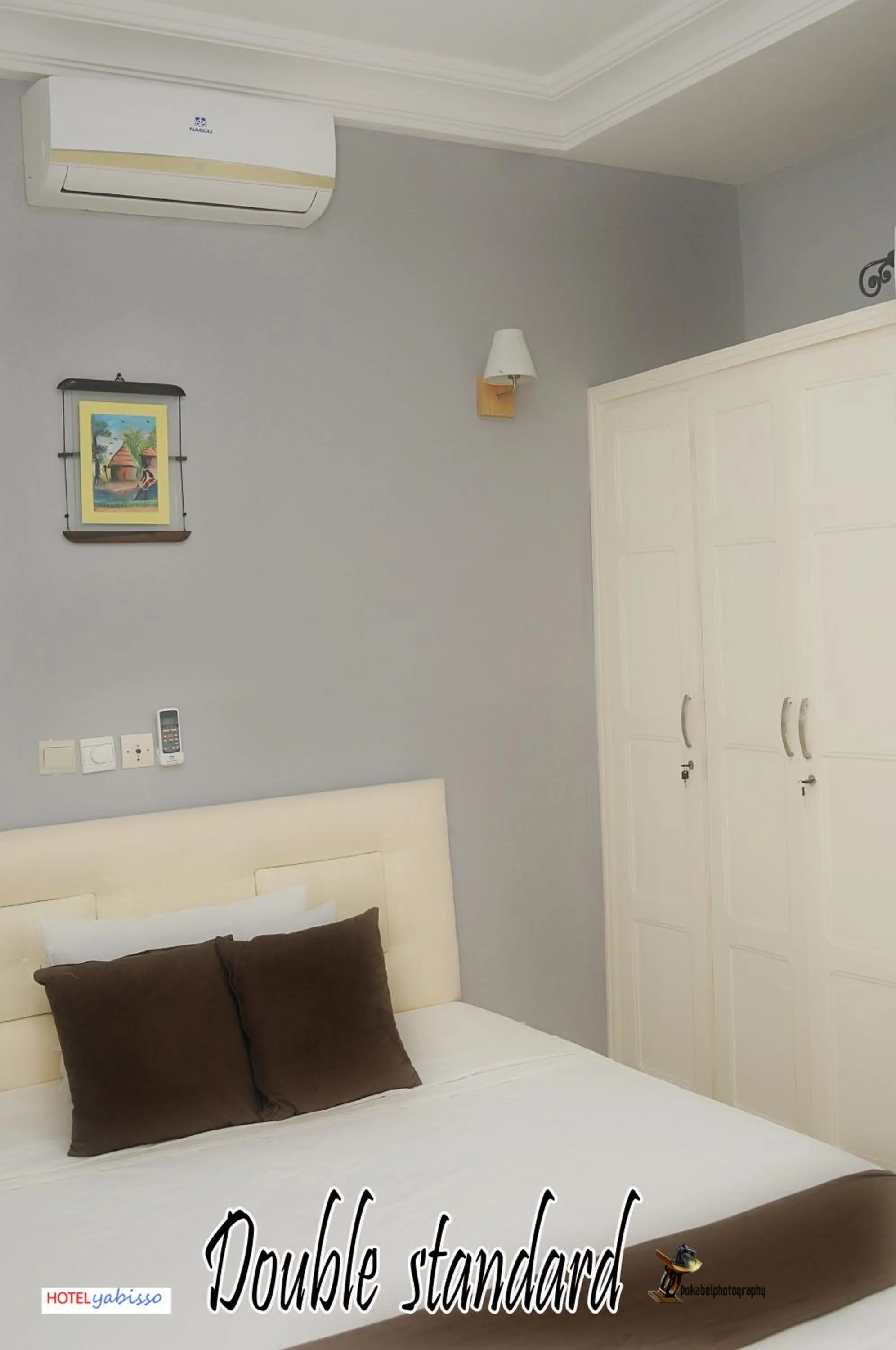 Bed in Hôtel YABISSO