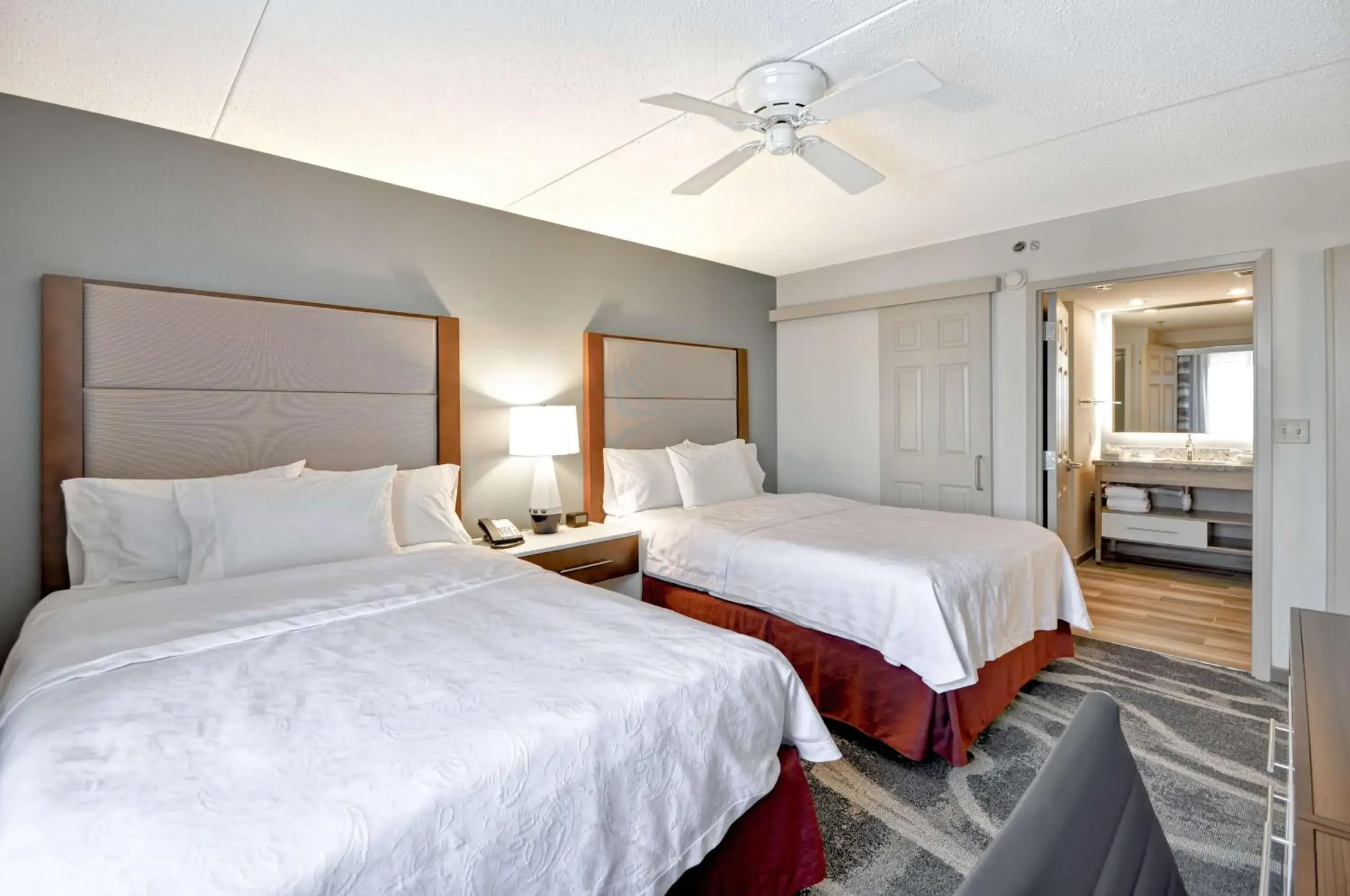Suite with Two Double Beds - Mobility Access/Non-Smoking in Homewood Suites by Hilton Boston - Peabody Suite with Two Double Beds - Mobility Access/Non-Smoking in Homewood Suites by Hilton Boston - Peabody