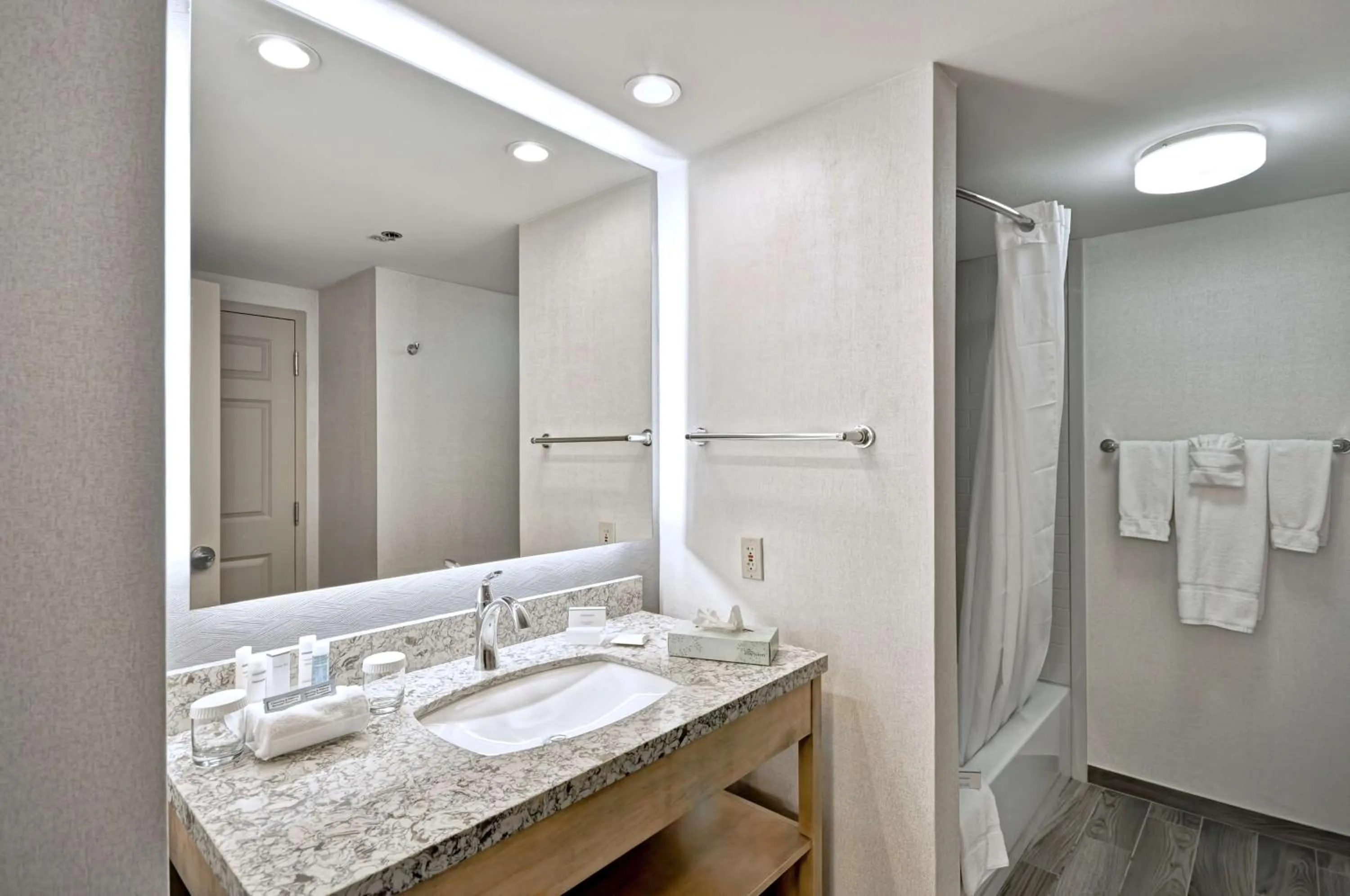 Bathroom in Homewood Suites by Hilton Boston - Peabody