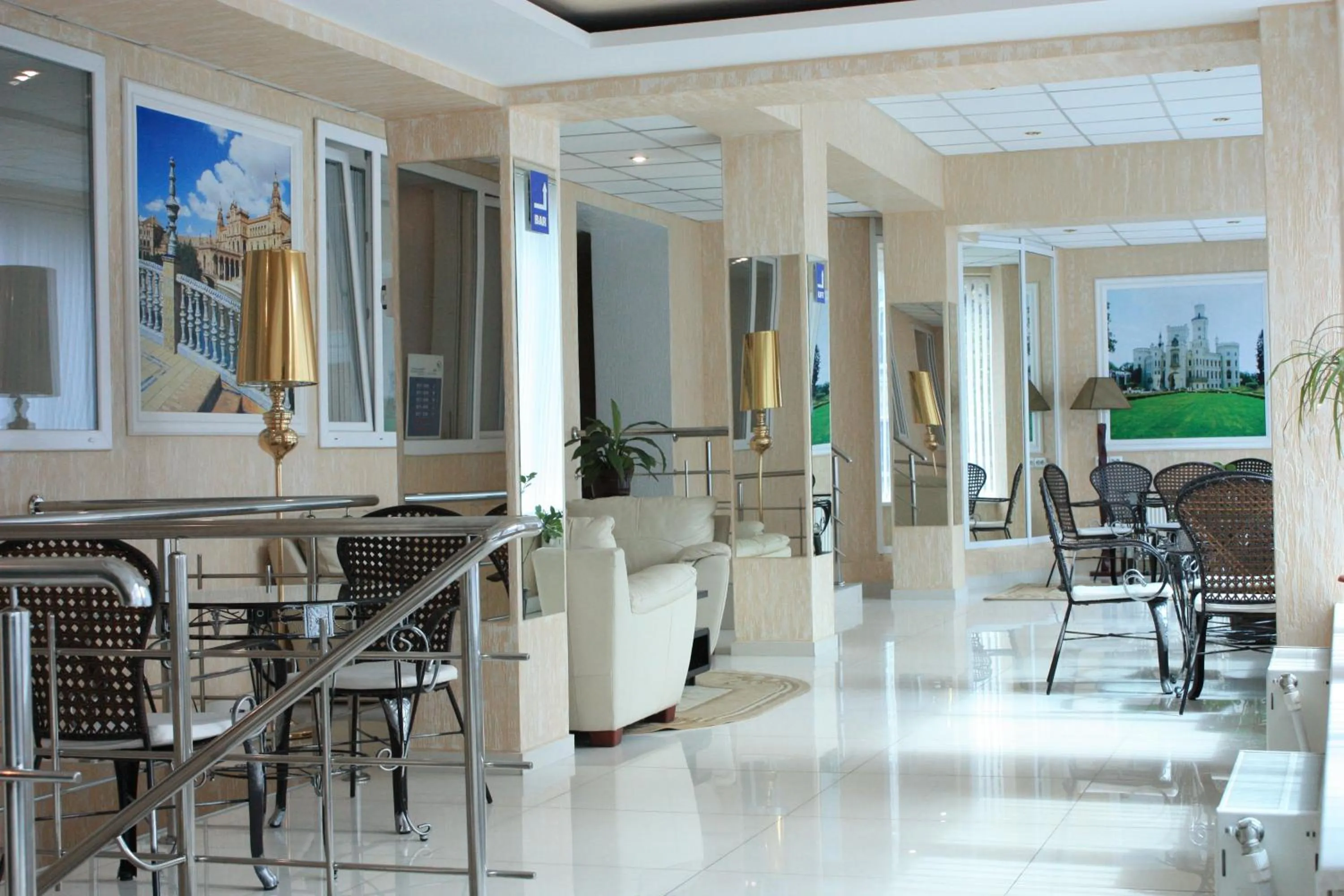 Lobby or reception in Europa Hotel