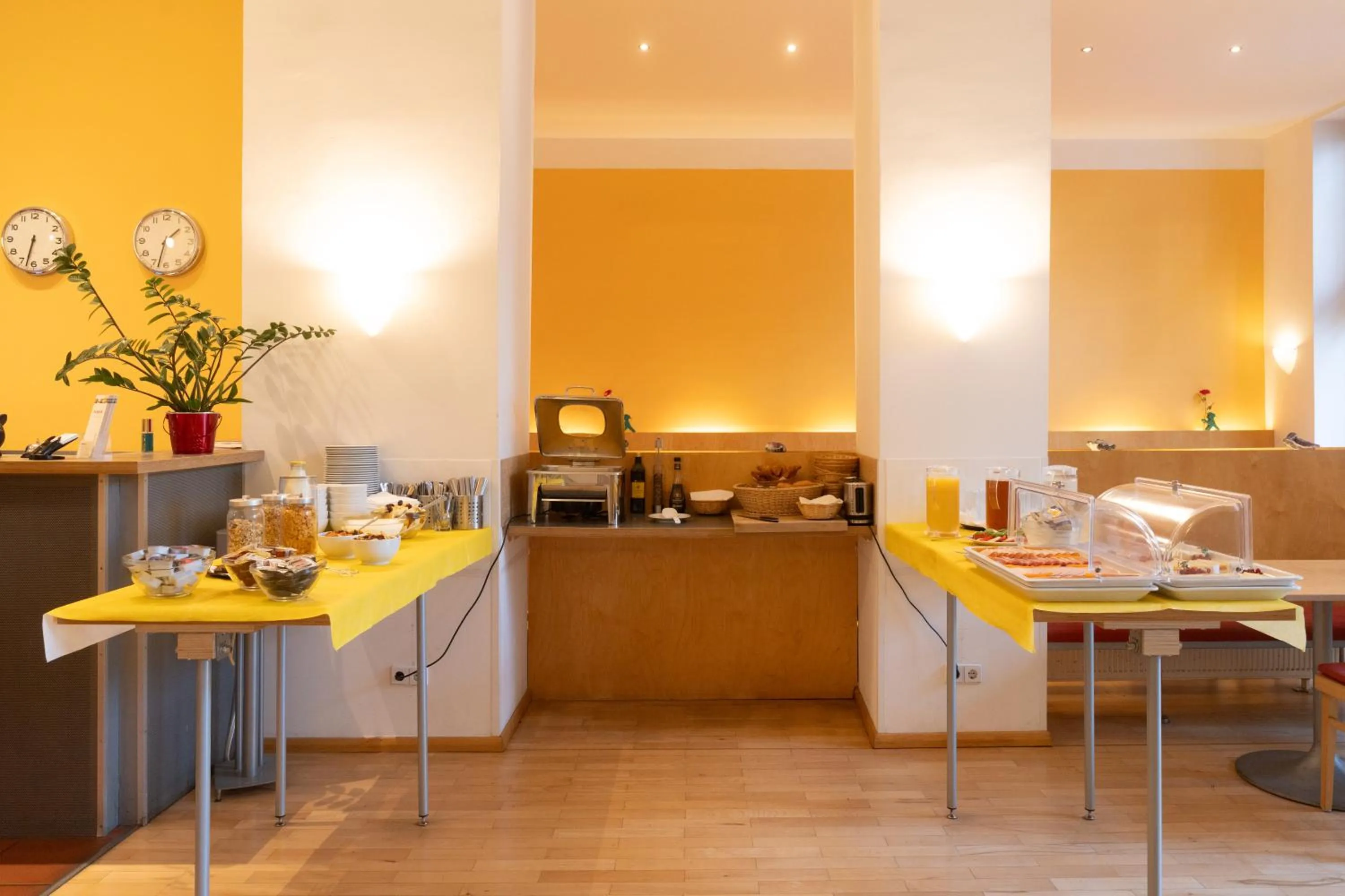 Buffet breakfast in Hotel 26