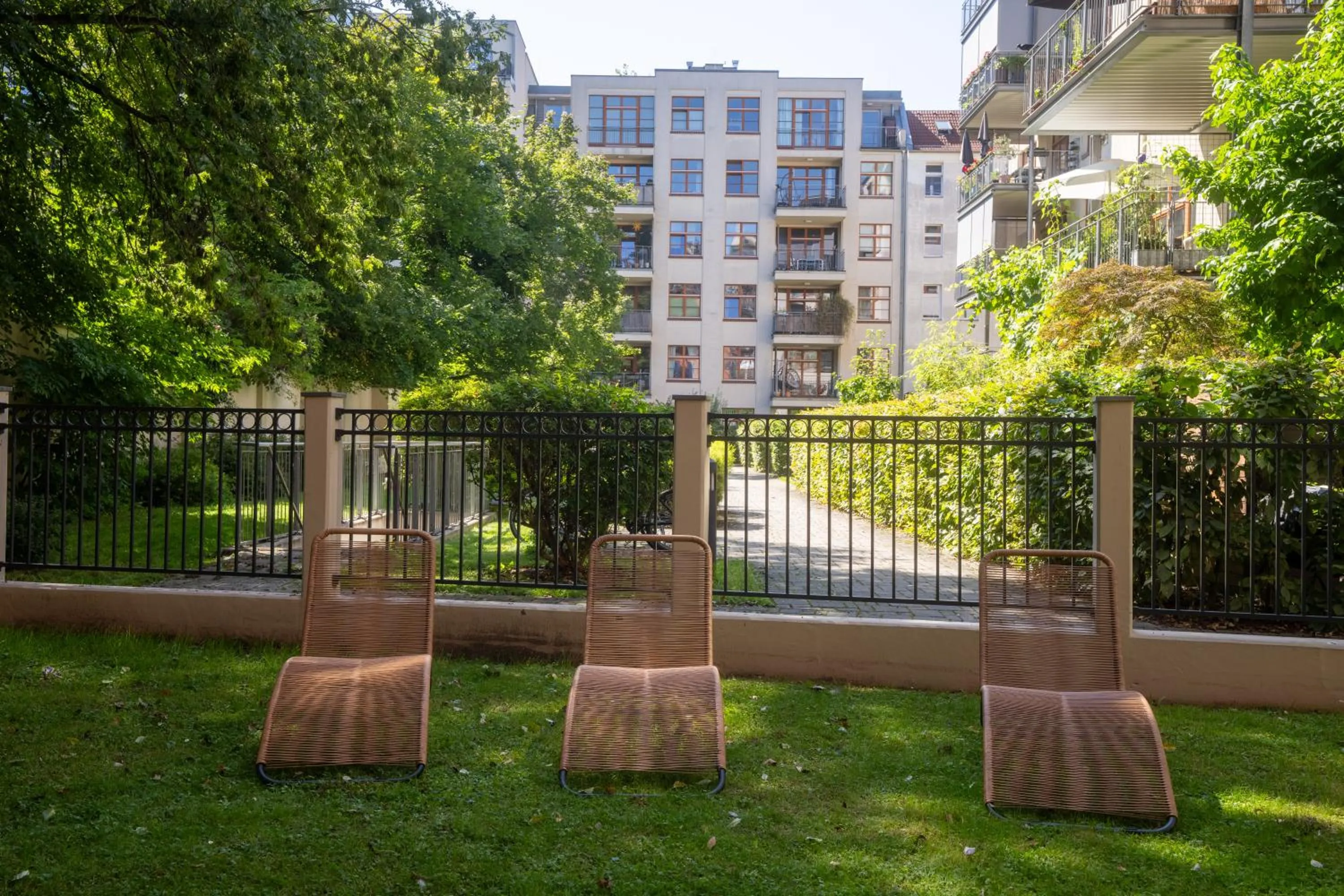 Garden view in Hotel 26