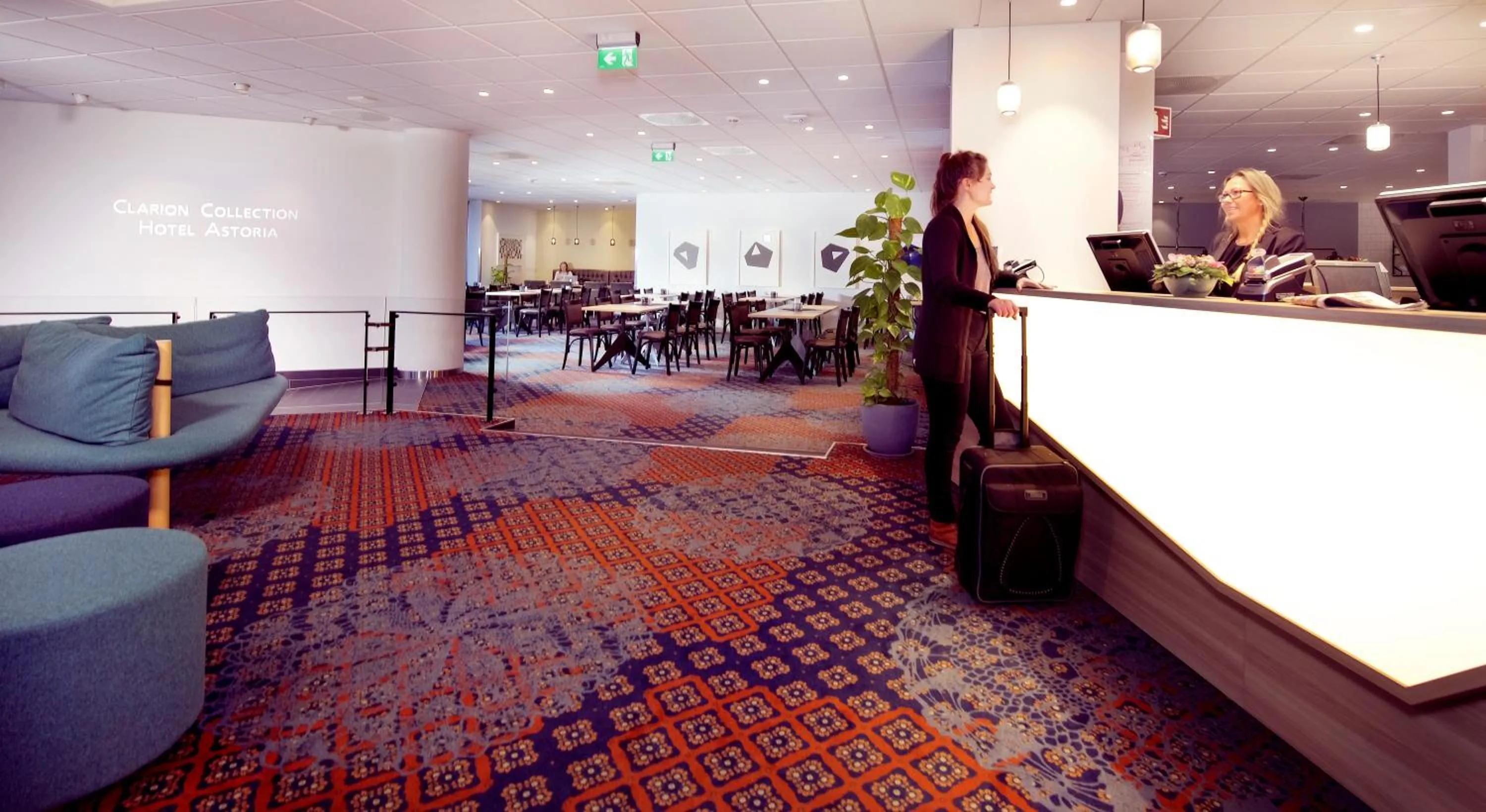 Lobby or reception in Home Hotel Astoria