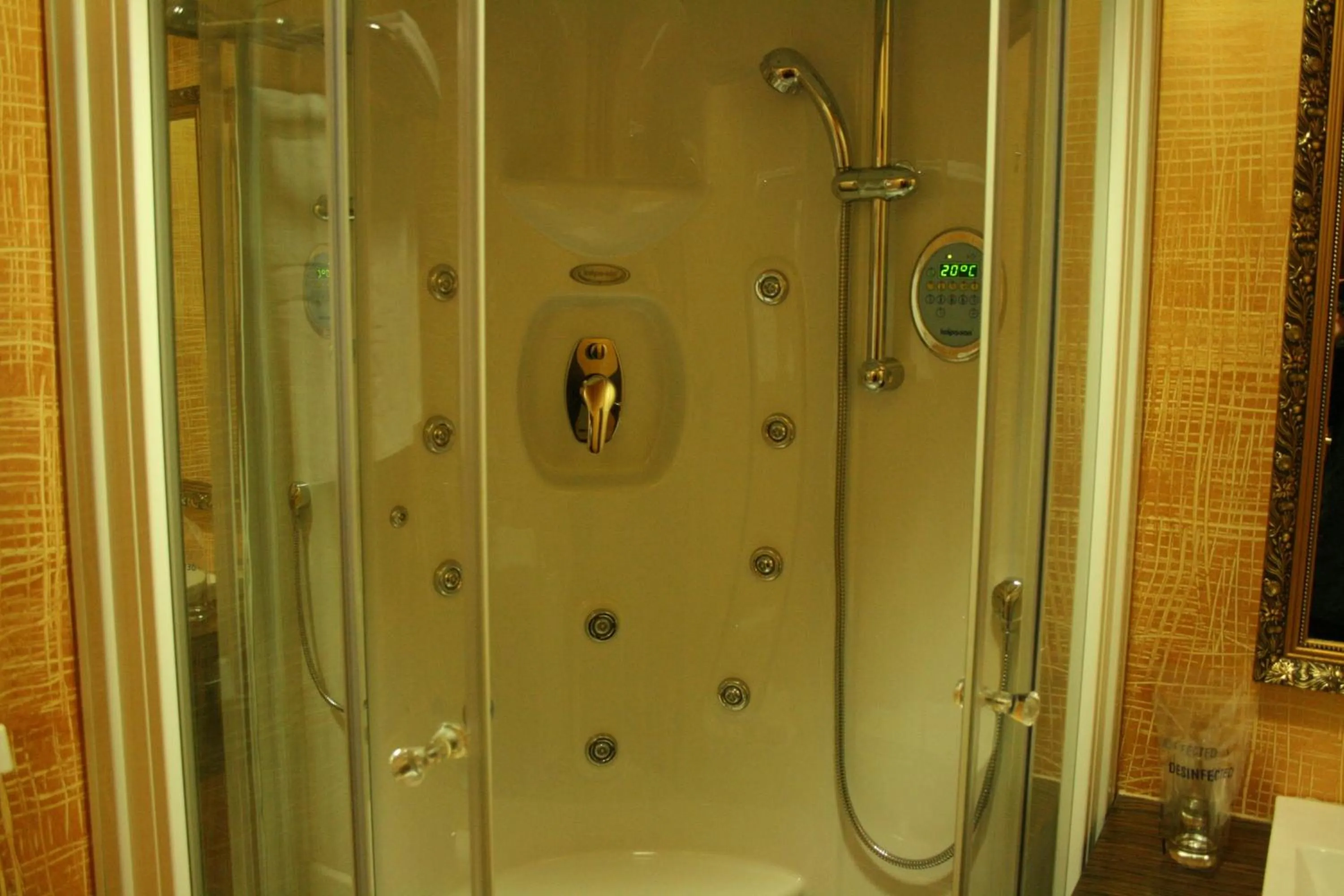 Shower in Hotel Hercegovina