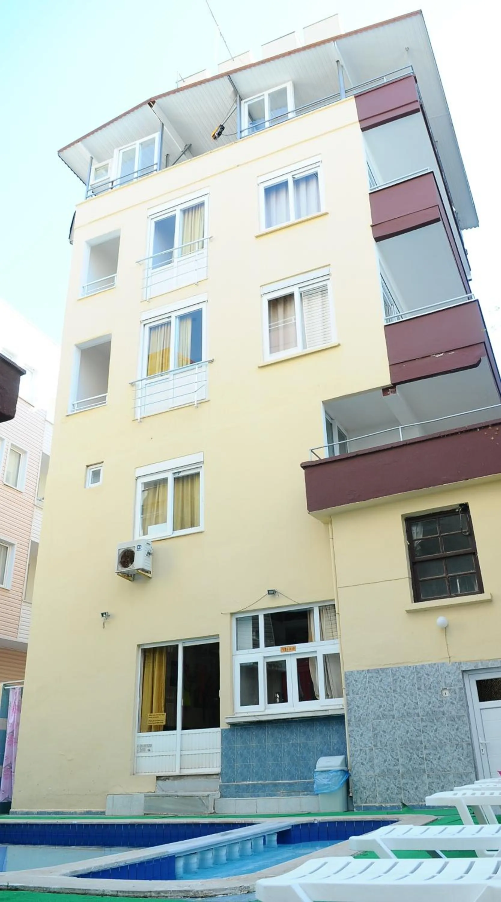Facade/entrance in Kleopatra Beach Yildiz Hotel