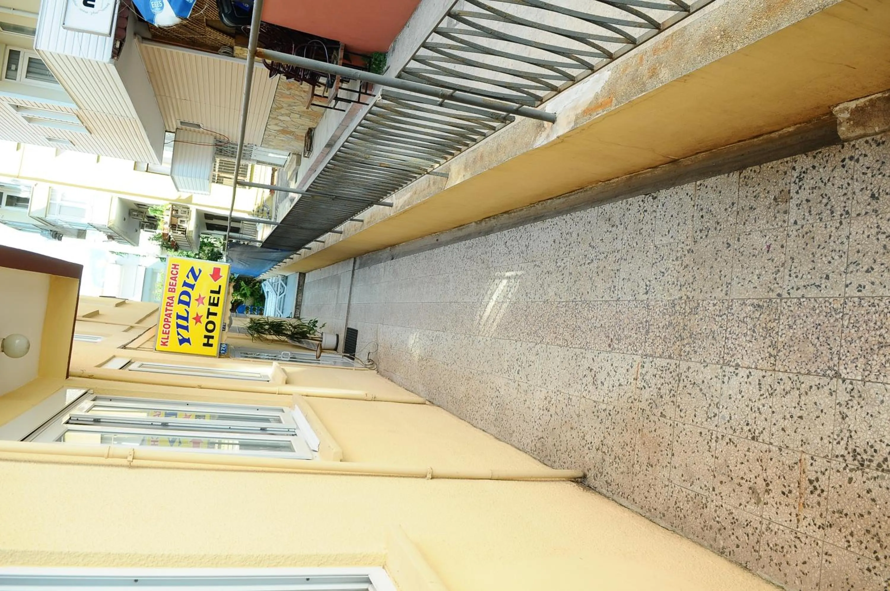 Facade/entrance in Kleopatra Beach Yildiz Hotel