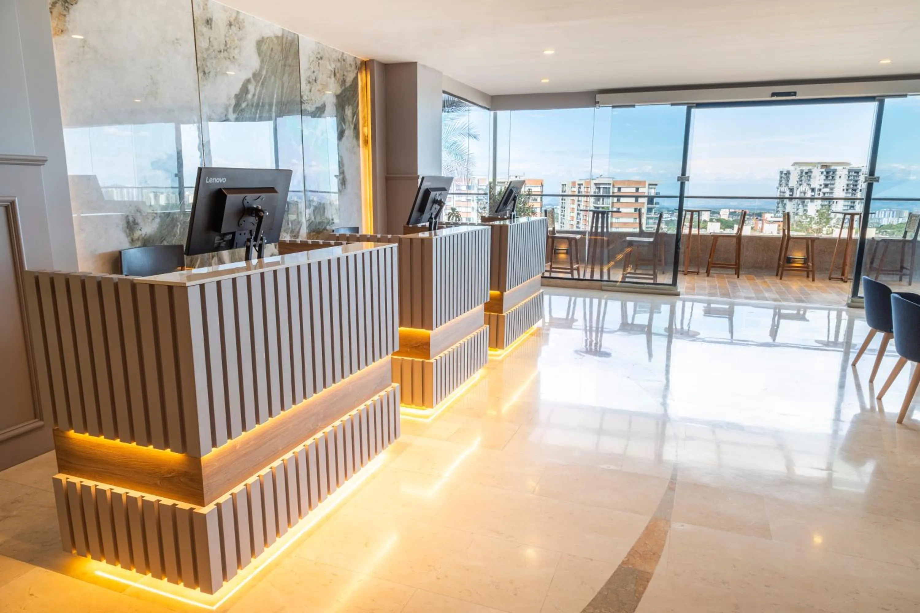Lobby or reception in Sonesta Hotel Ibagué