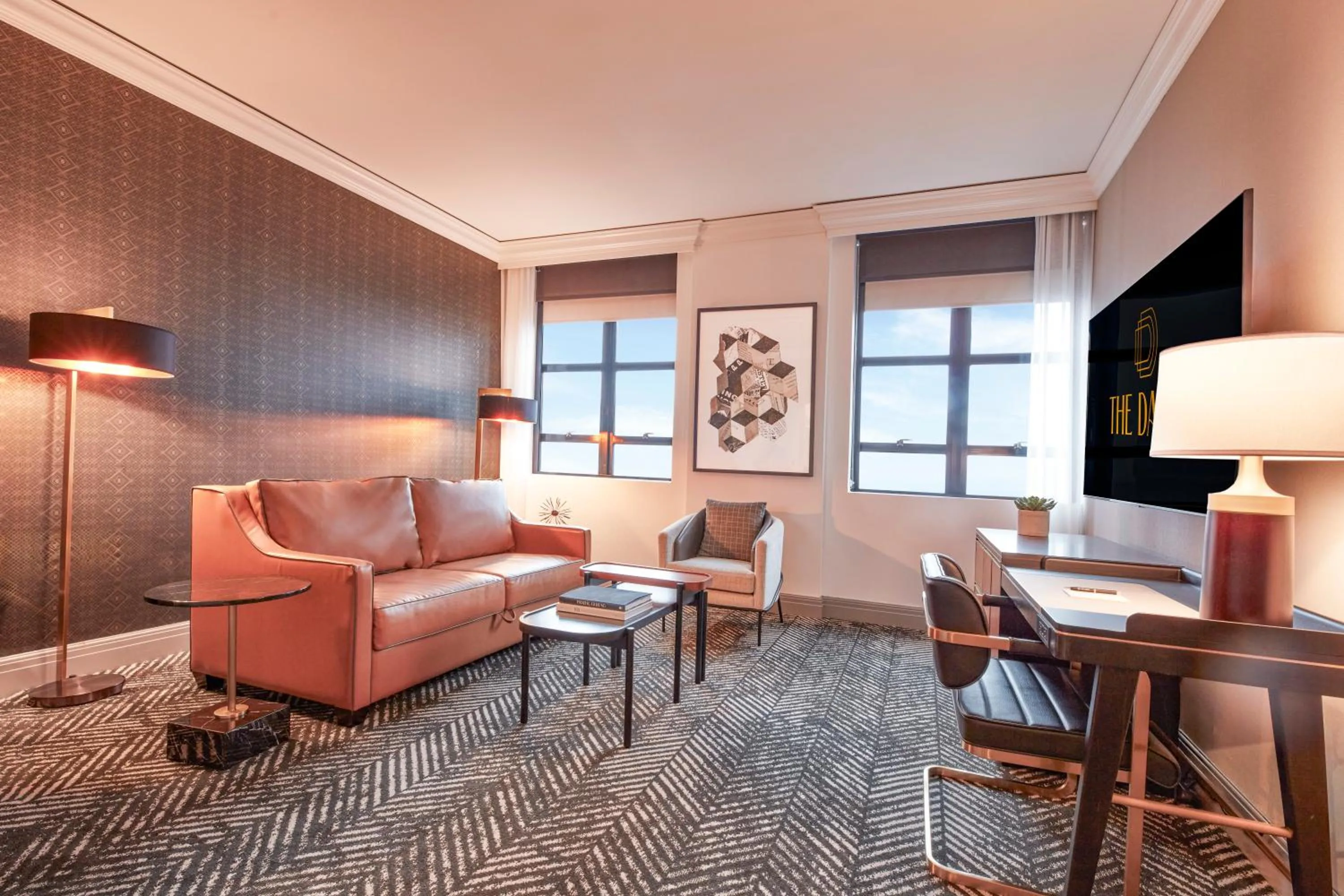 Living room in The Dagny Boston