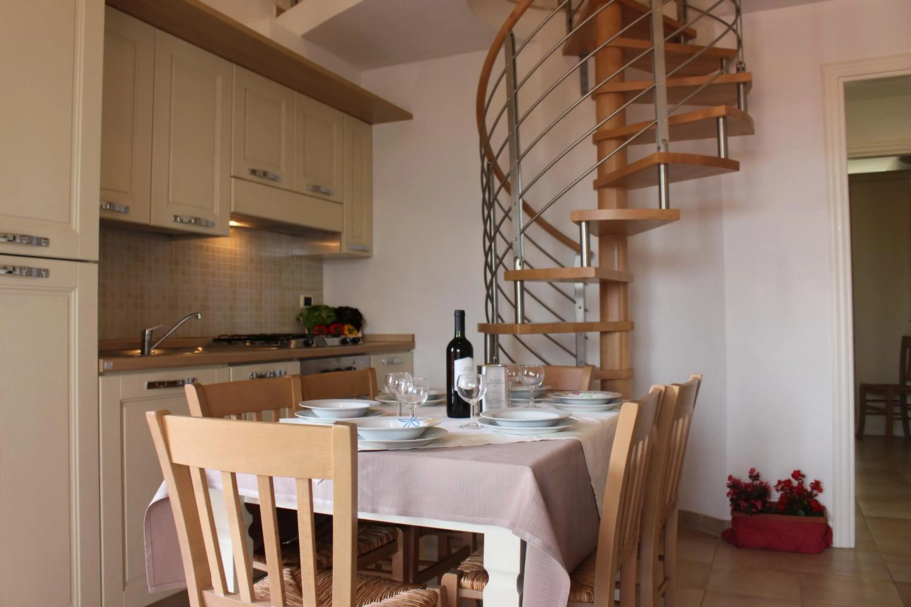 Kitchen or kitchenette in Aba Village RTA