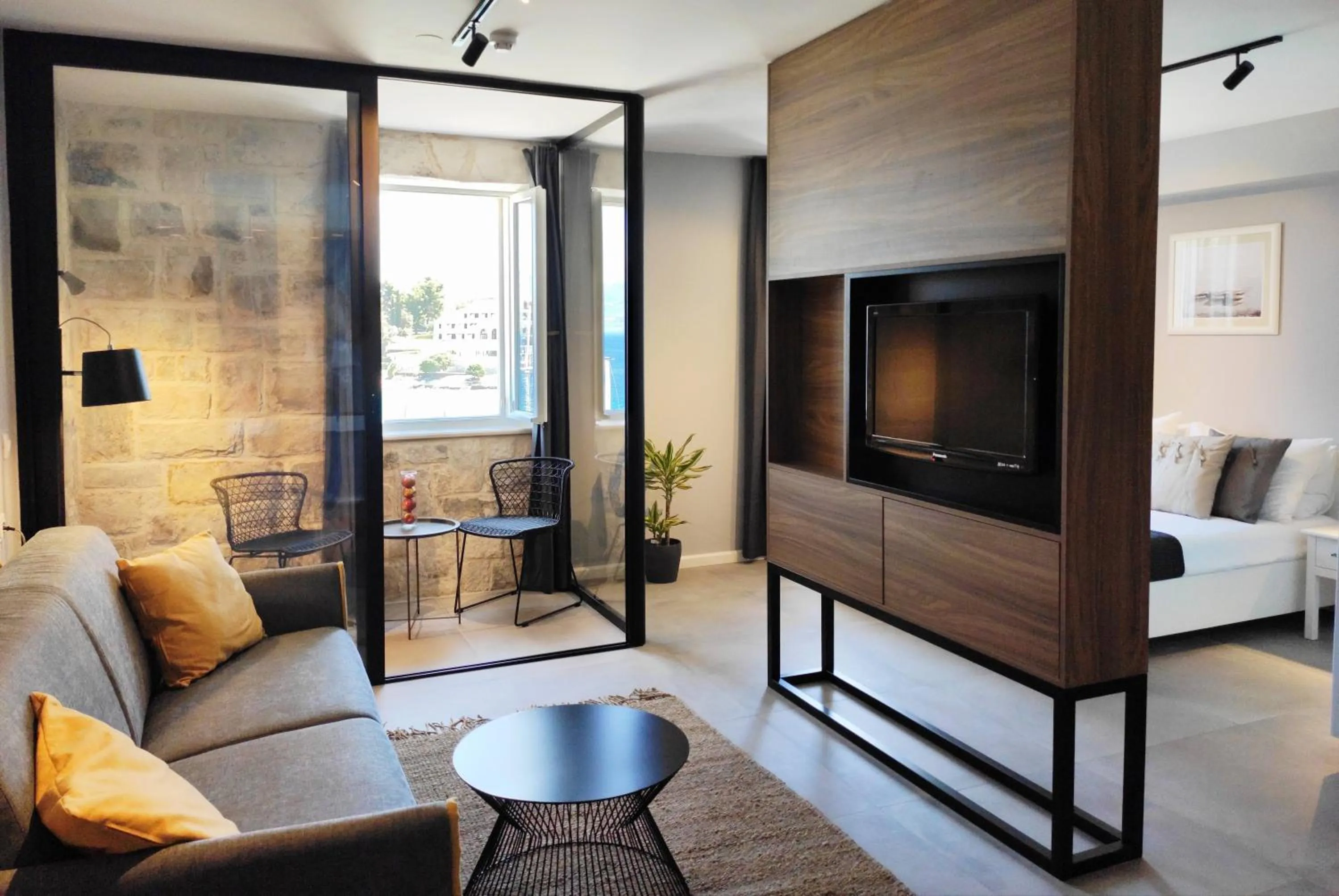 Living room in Hotel Korsal