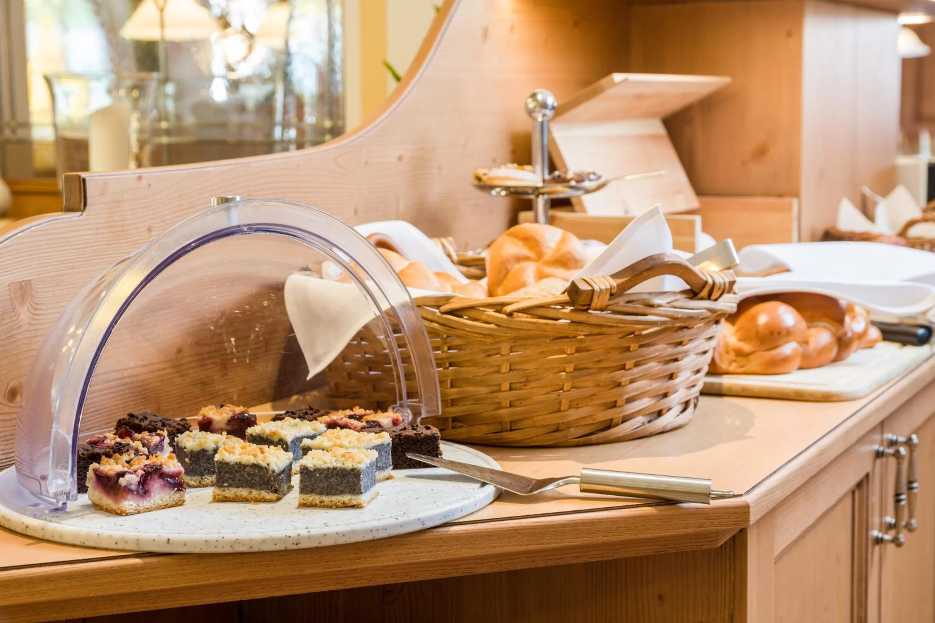 Buffet breakfast in Hotel Moserhof