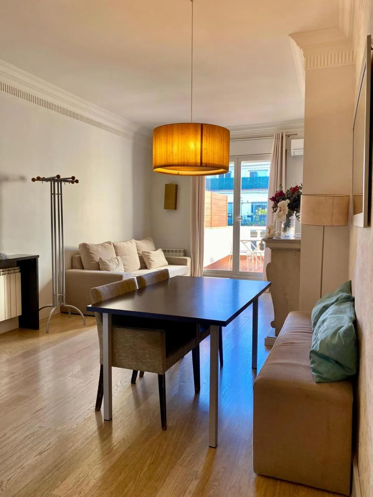 Living room in Hostal Goya