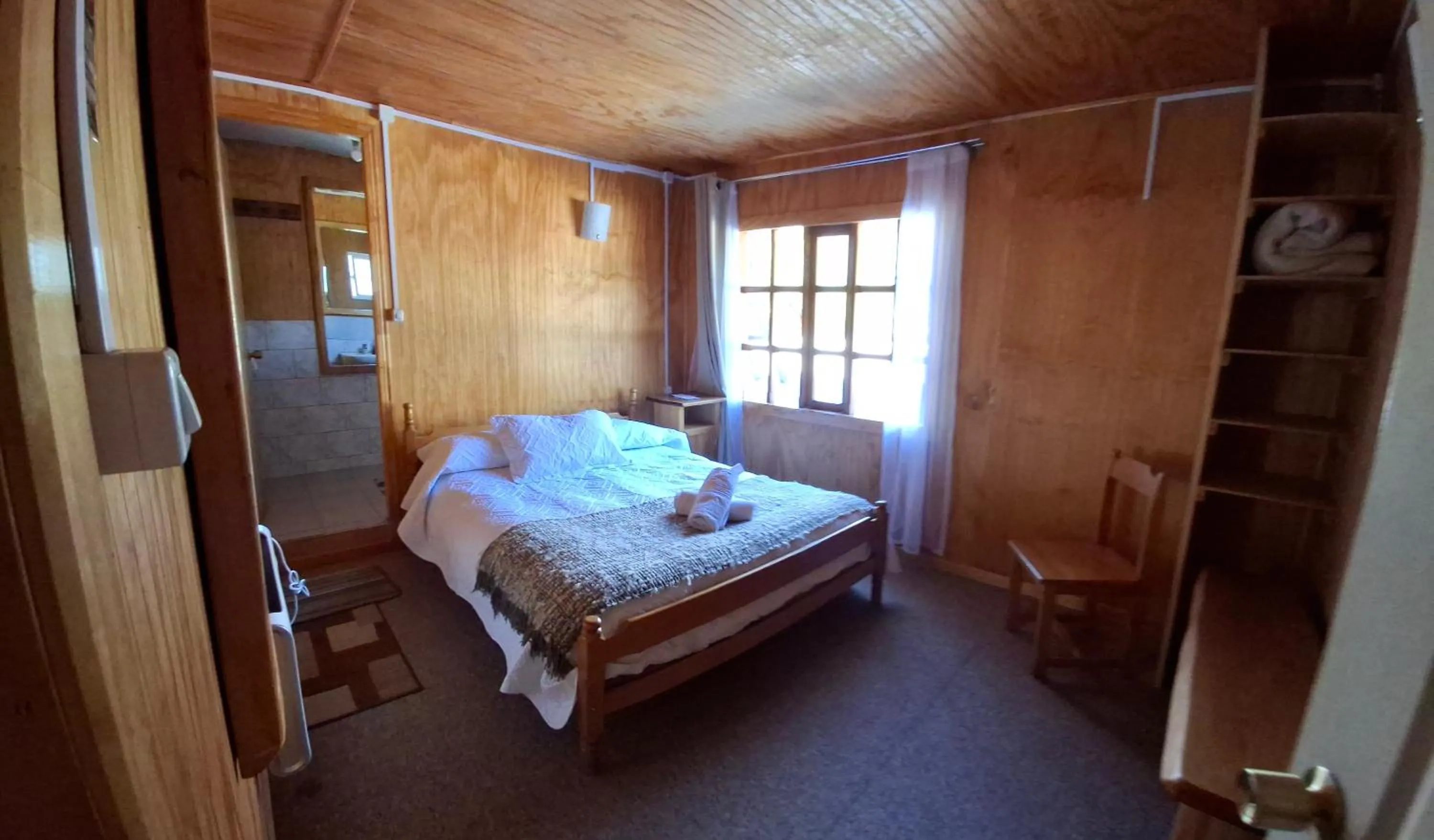 Bed in Los Mañíos Del Queulat Puyuhuapi