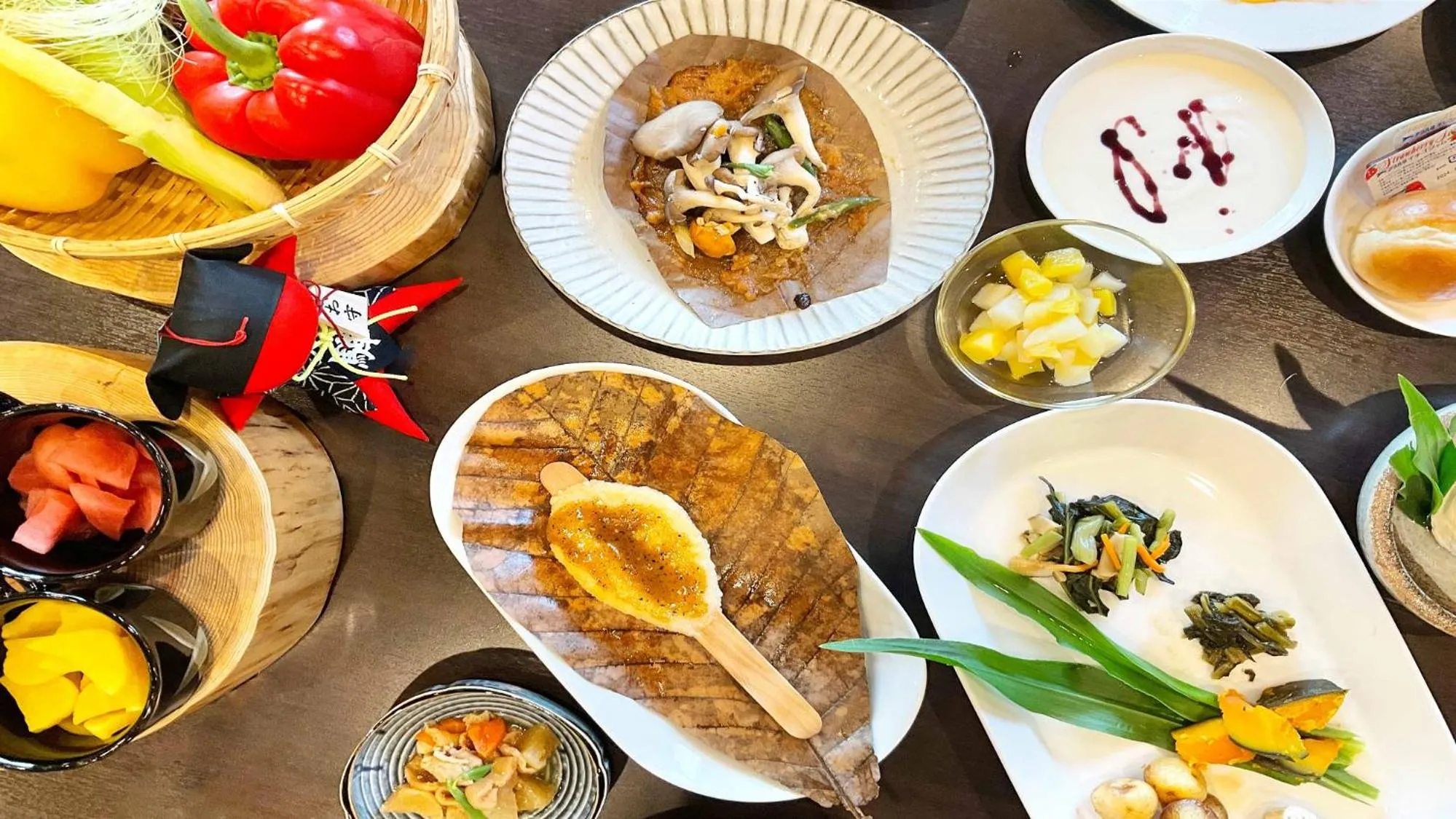 Breakfast in TABINO HOTEL Hida Takayama