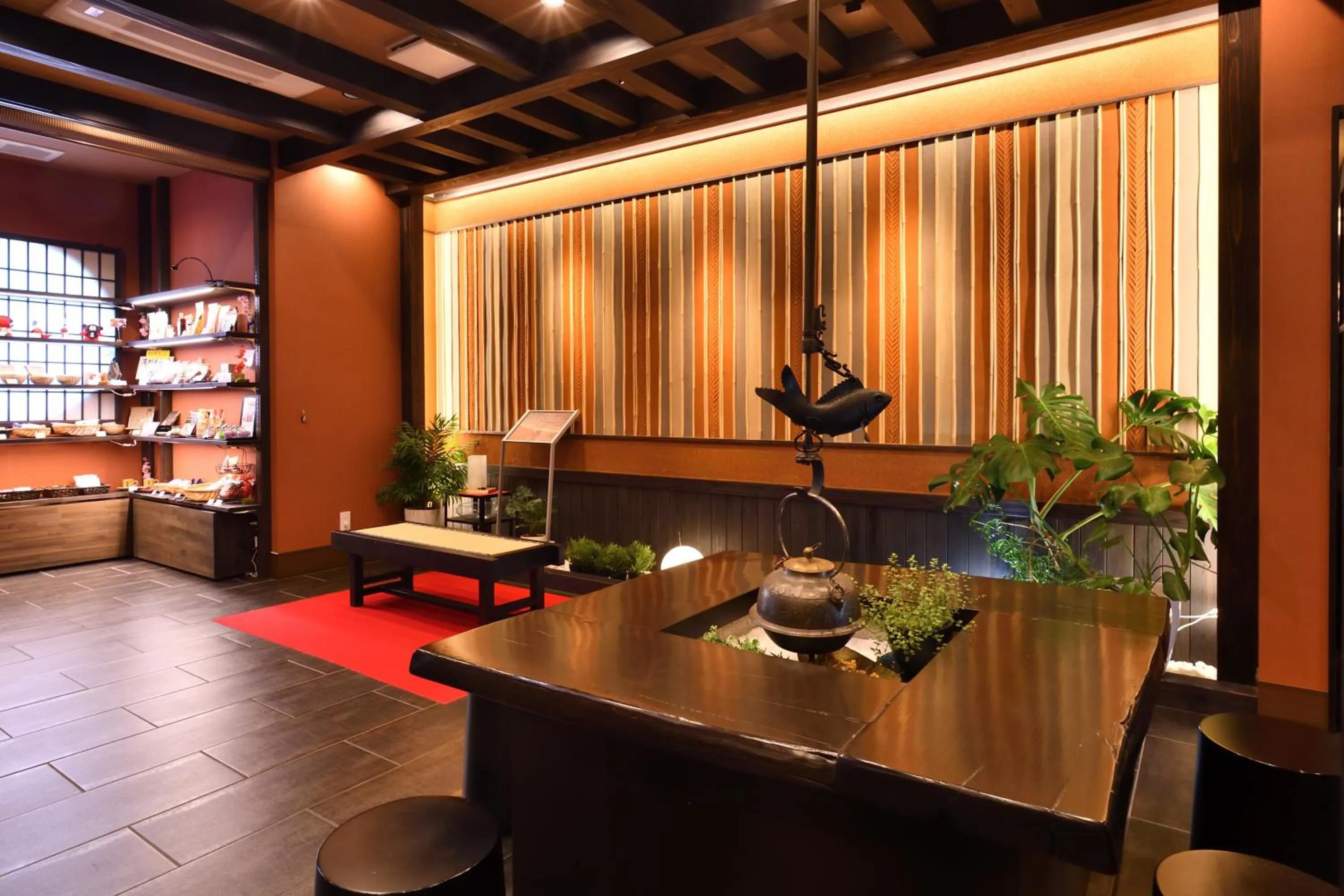 Lobby or reception in TABINO HOTEL Hida Takayama