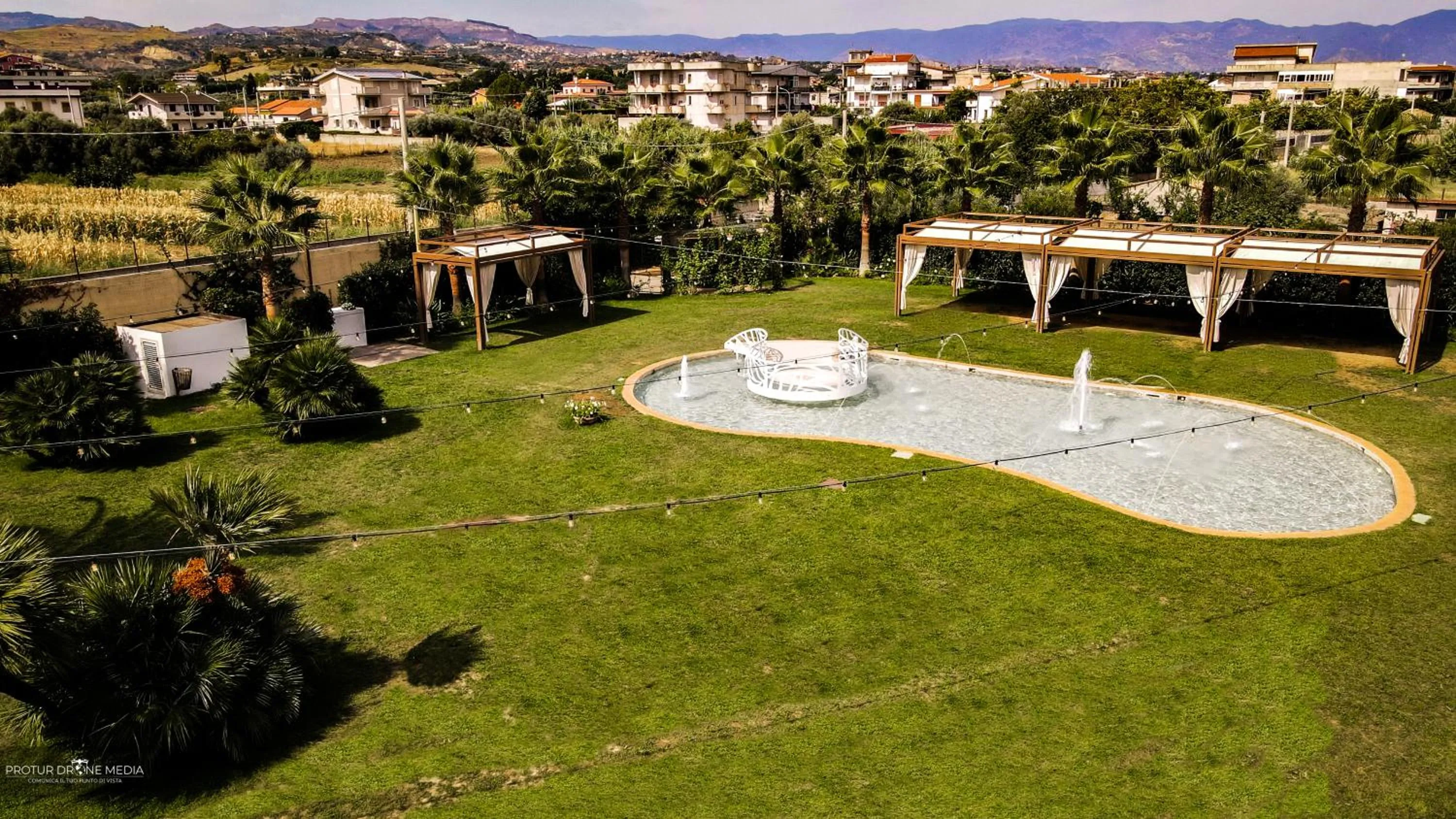 Garden in Grand Hotel President