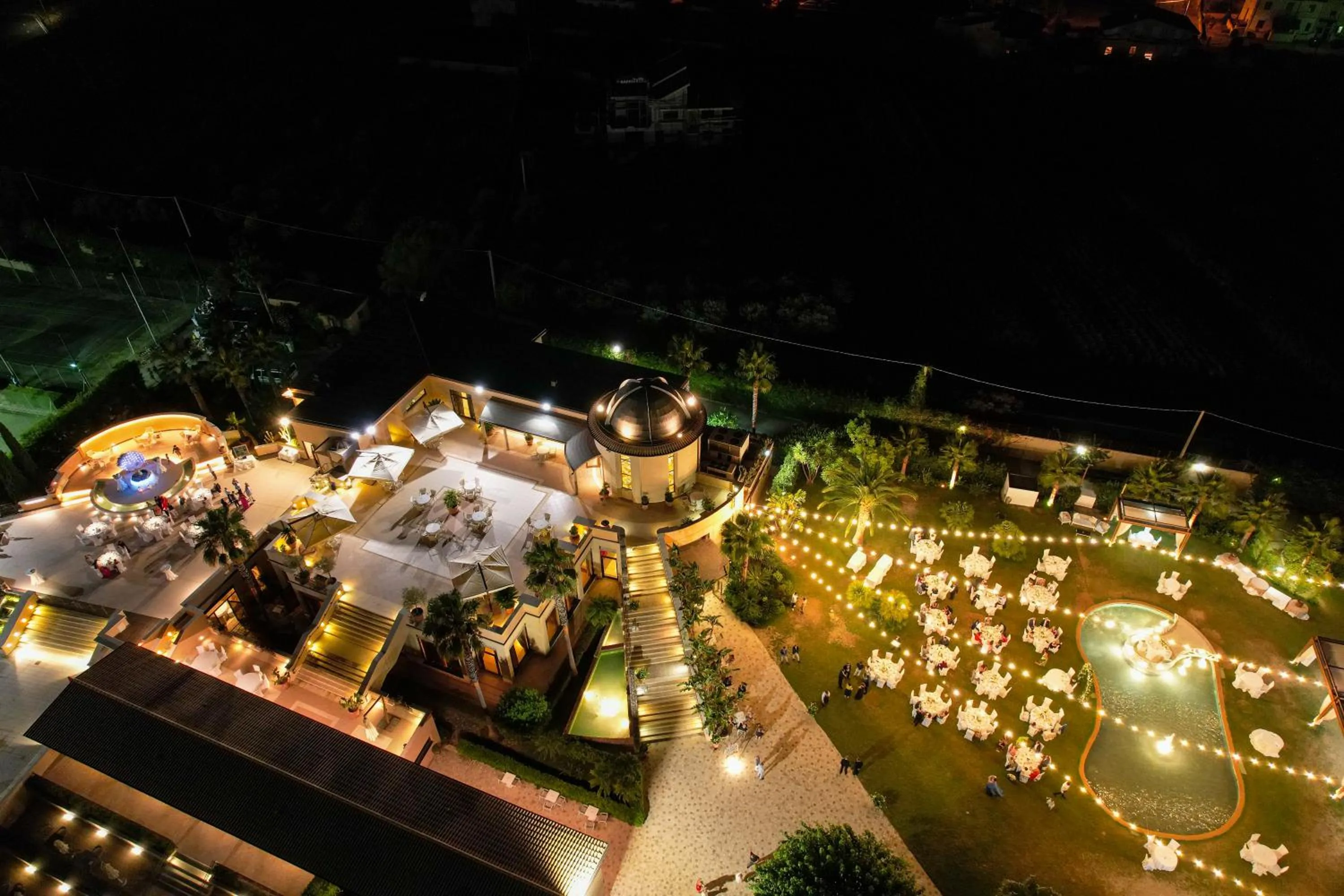 Bird's eye view in Grand Hotel President