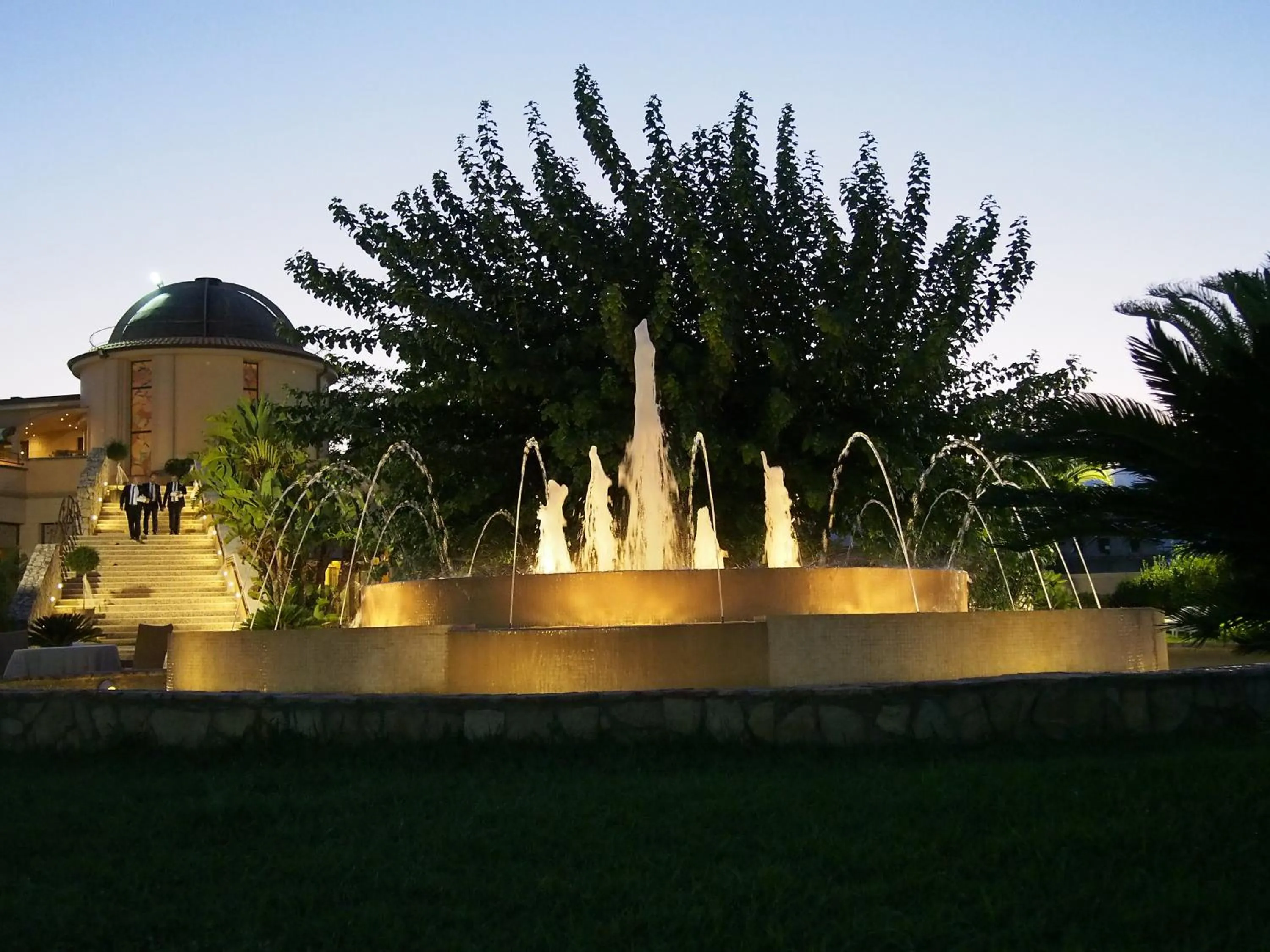 Garden in Grand Hotel President