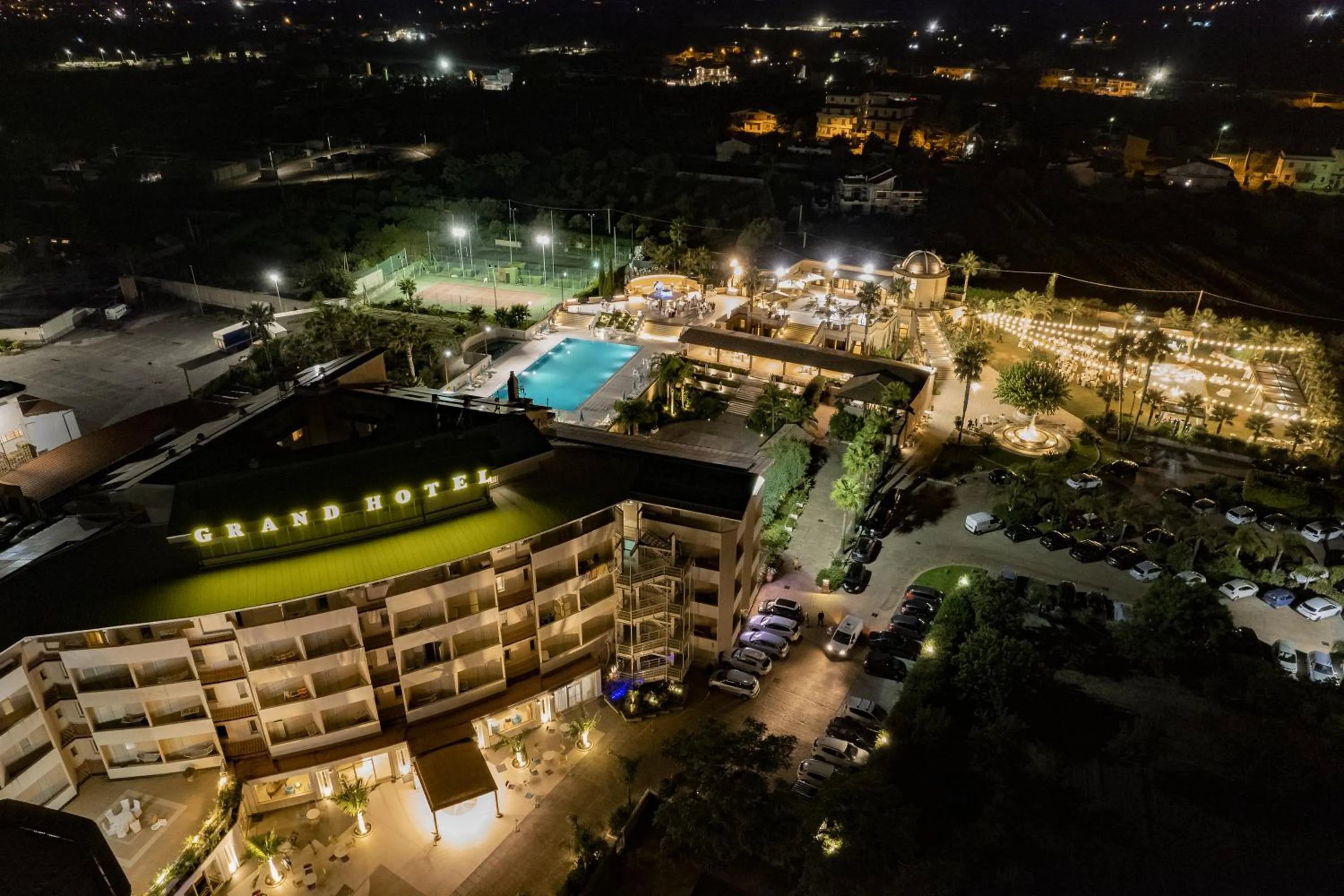 Bird's eye view in Grand Hotel President