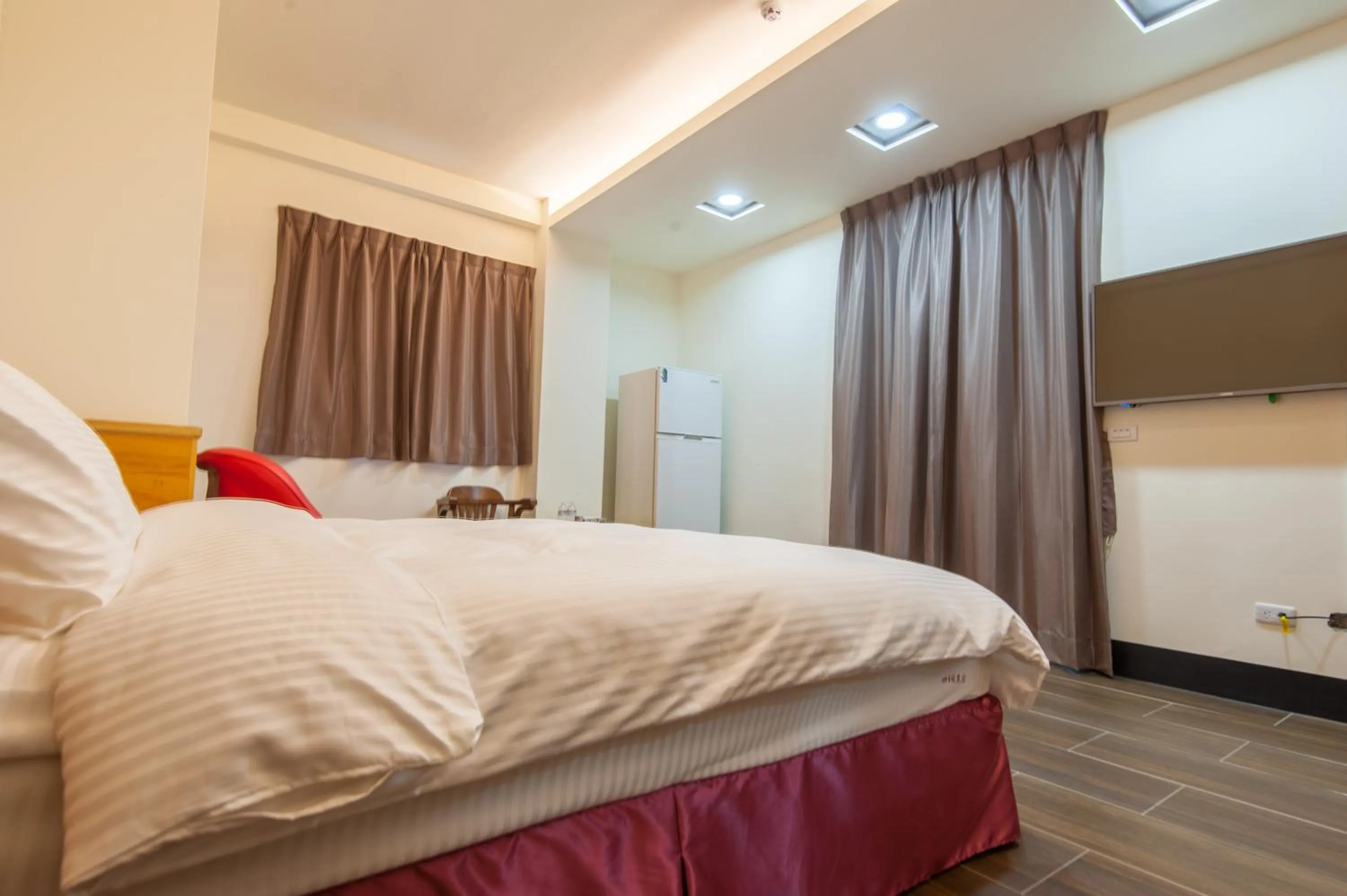 Bed in Habitat Heart B&B