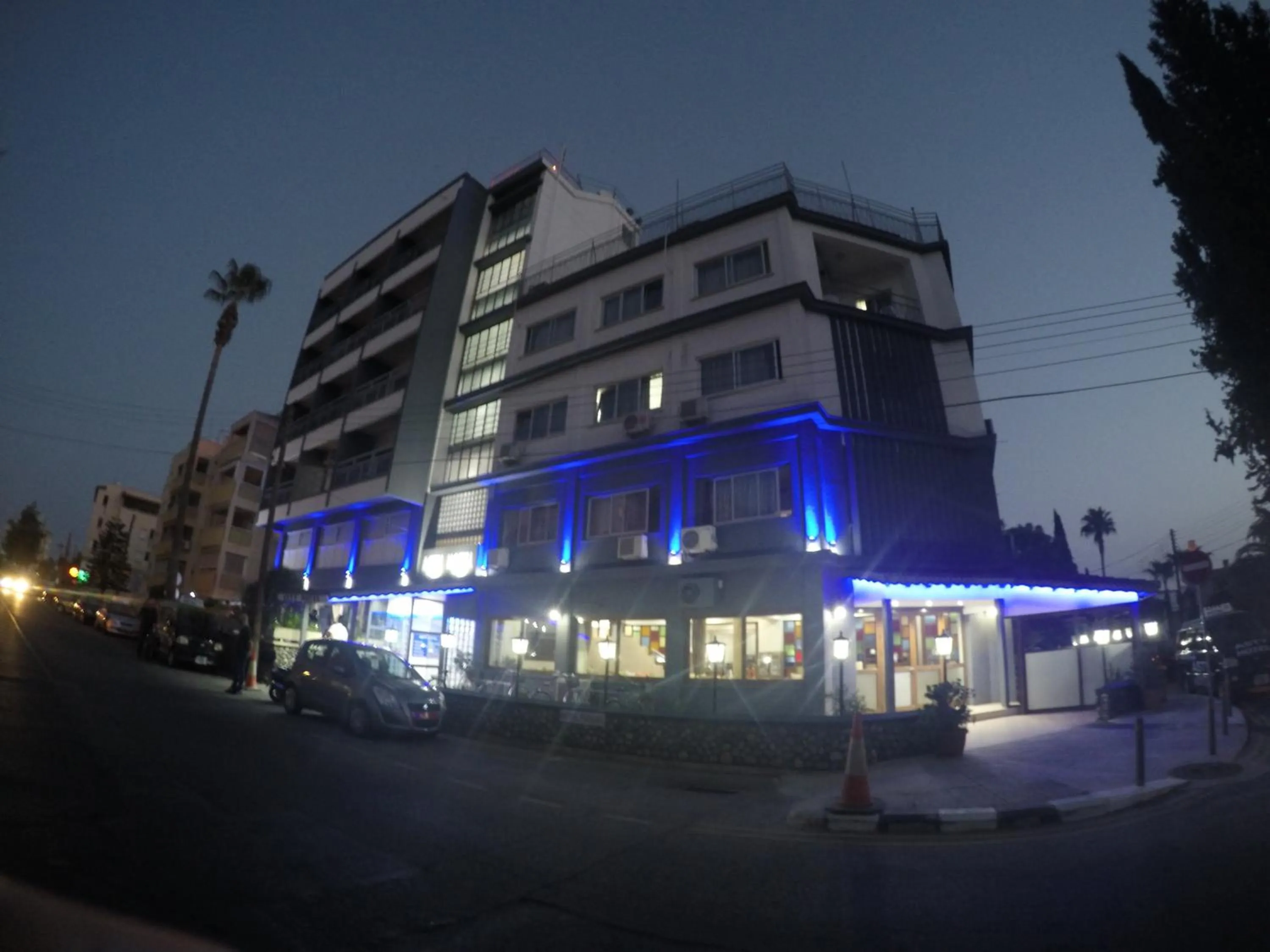Facade/entrance in Asty Hotel