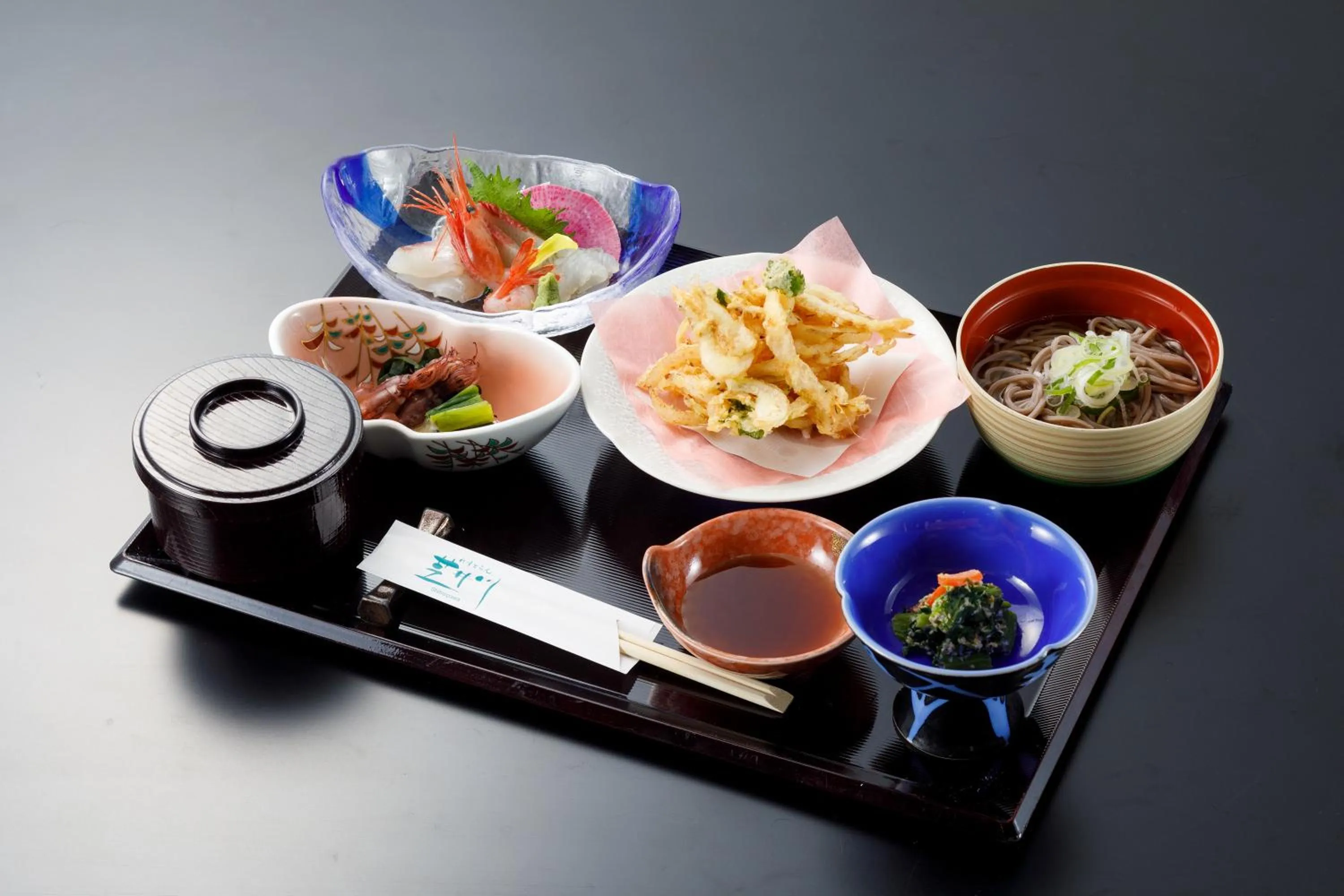 Food close-up in Fukuno Town Hotel A・Mieux