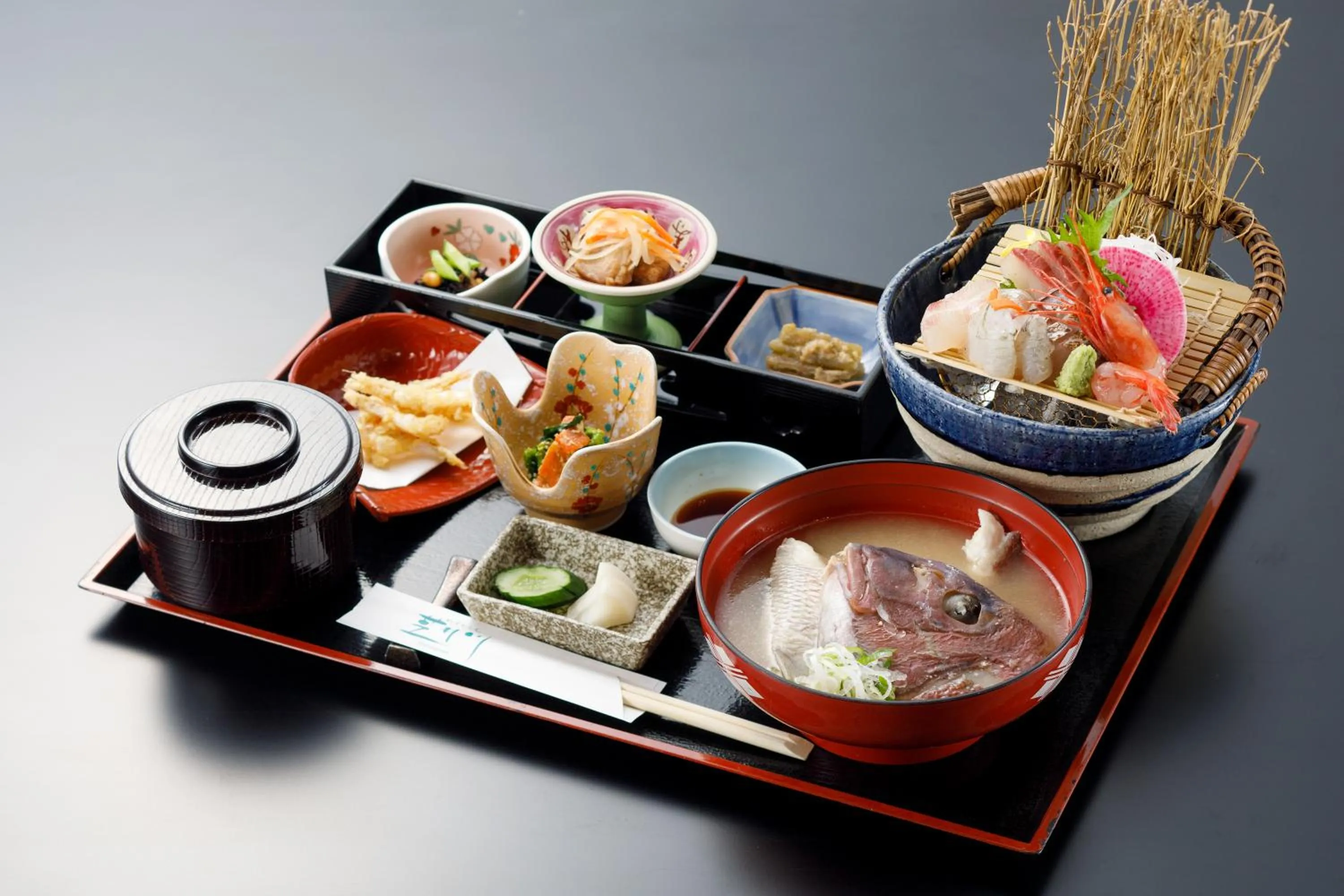 Food in Fukuno Town Hotel A・Mieux