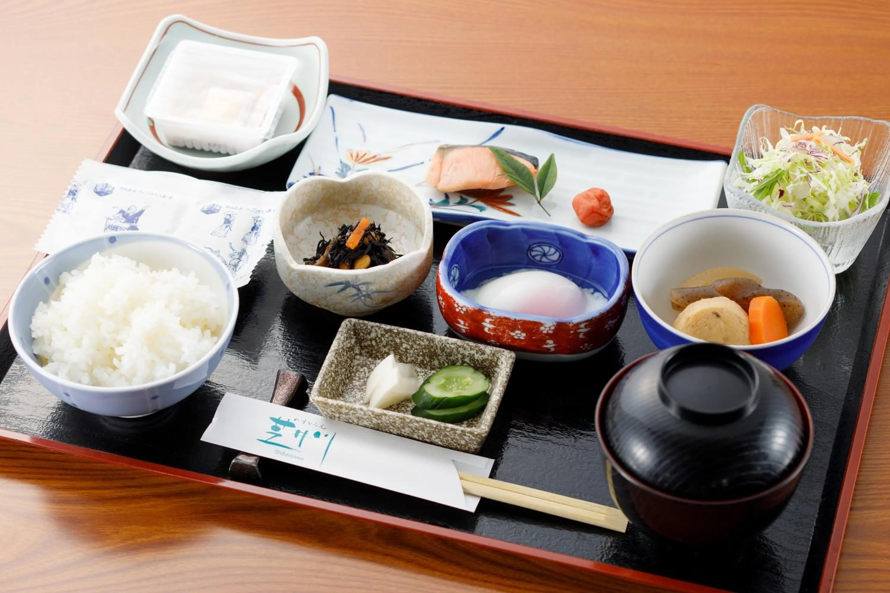 Breakfast in Fukuno Town Hotel A・Mieux