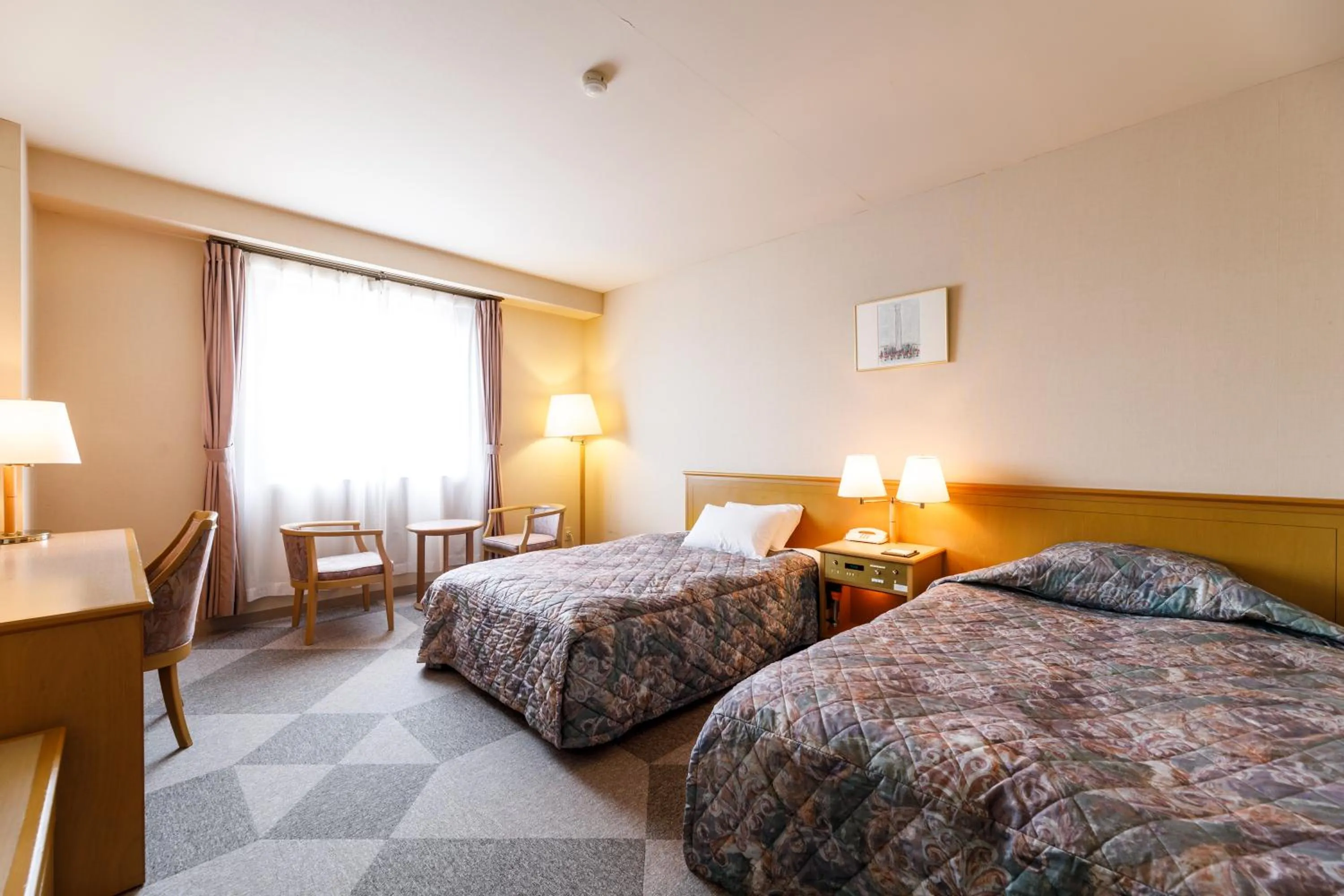 Photo of the whole room, Bed in Fukuno Town Hotel A・Mieux