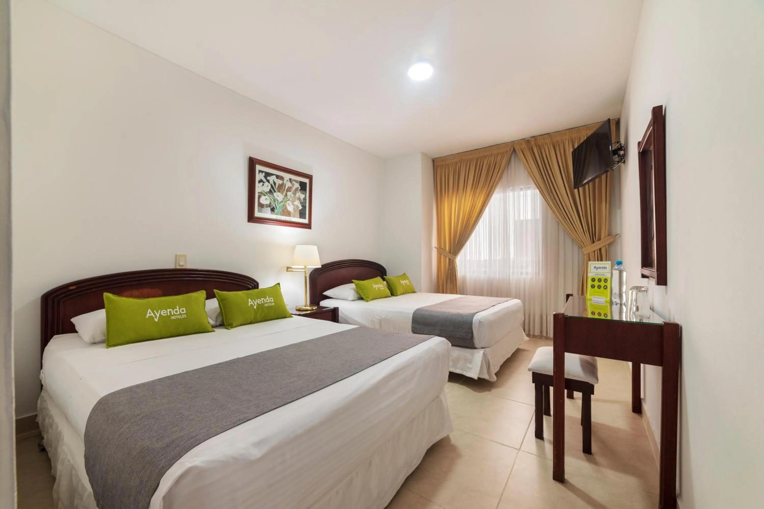 Bed in Ayenda 1408 Jaba Santiago de Cali