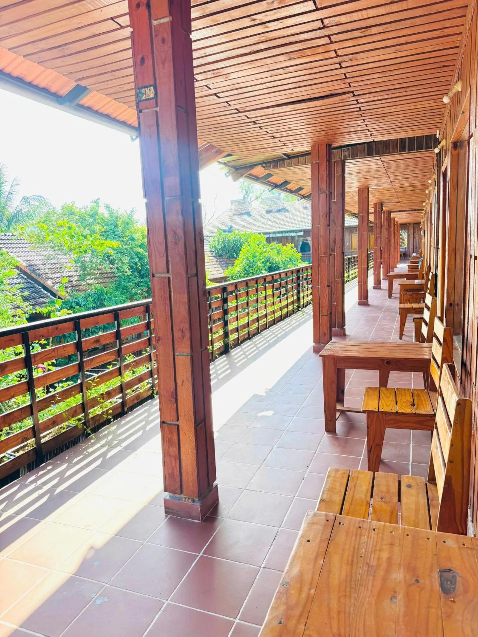 Balcony/Terrace in Ong Lang Garden Resort