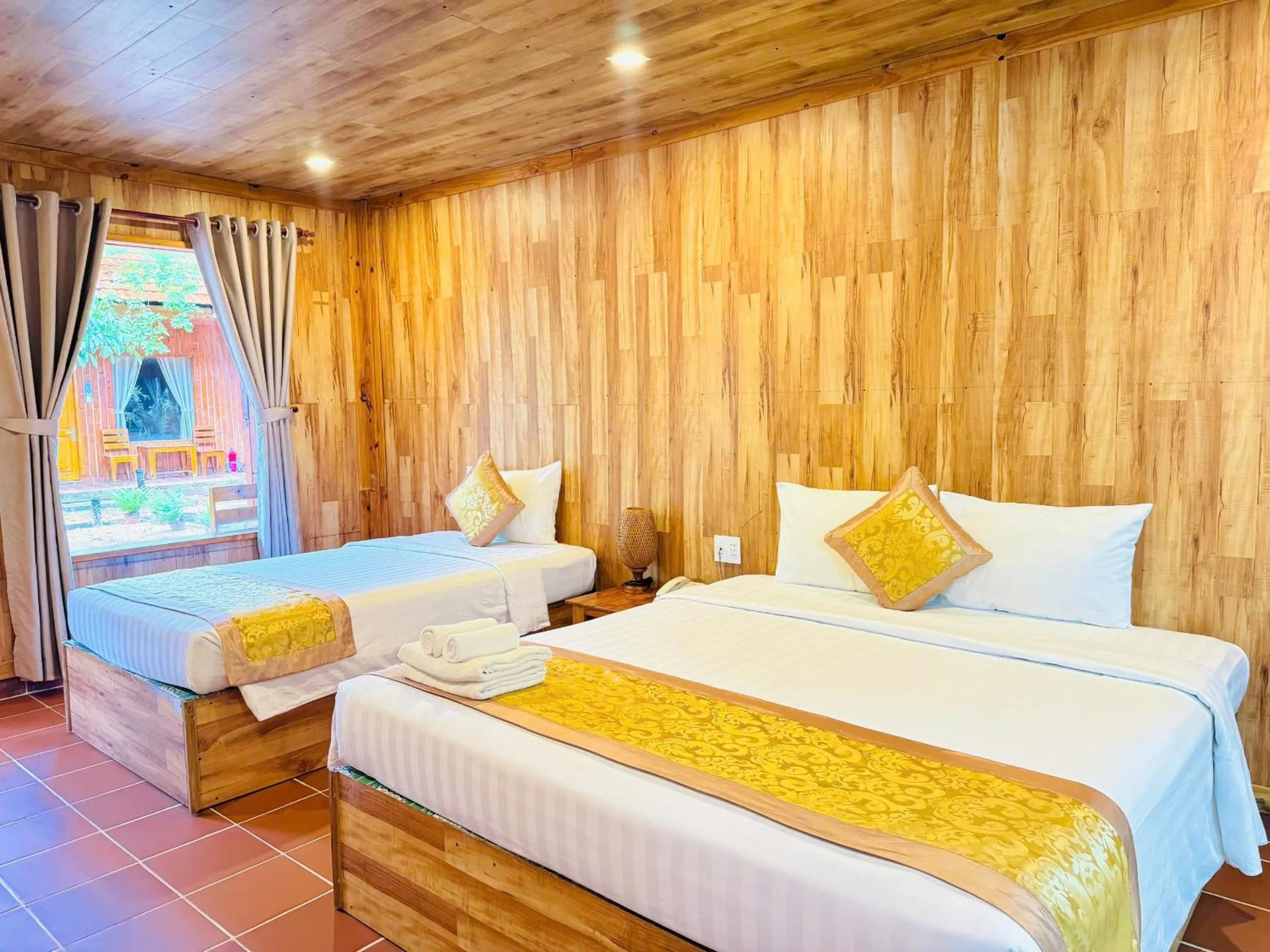 Bedroom, Bed in Ong Lang Garden Resort