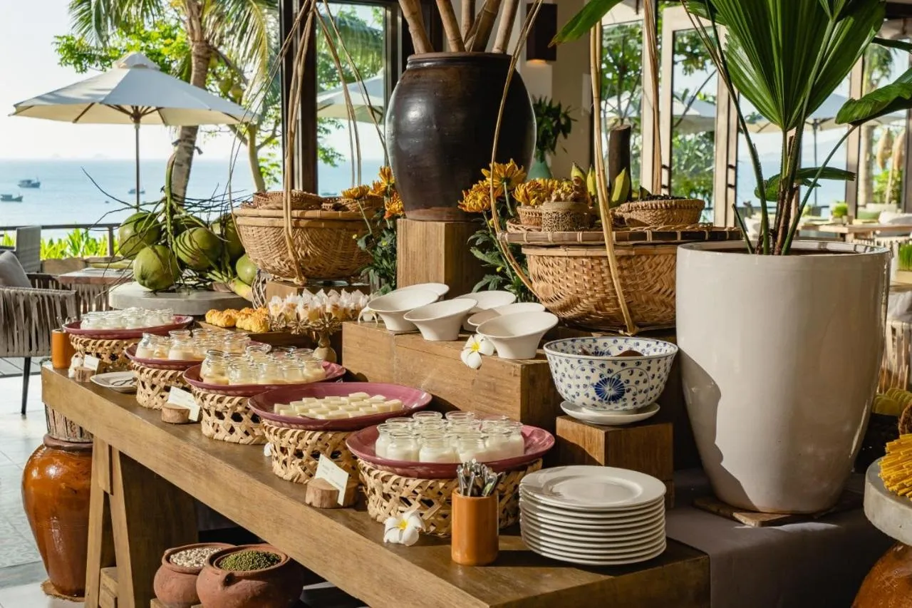 Breakfast in Crown Retreat Quy Nhon Resort