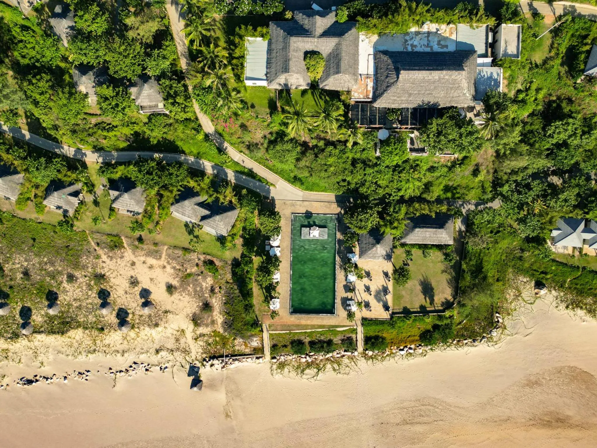 Swimming pool in Crown Retreat Quy Nhon Resort