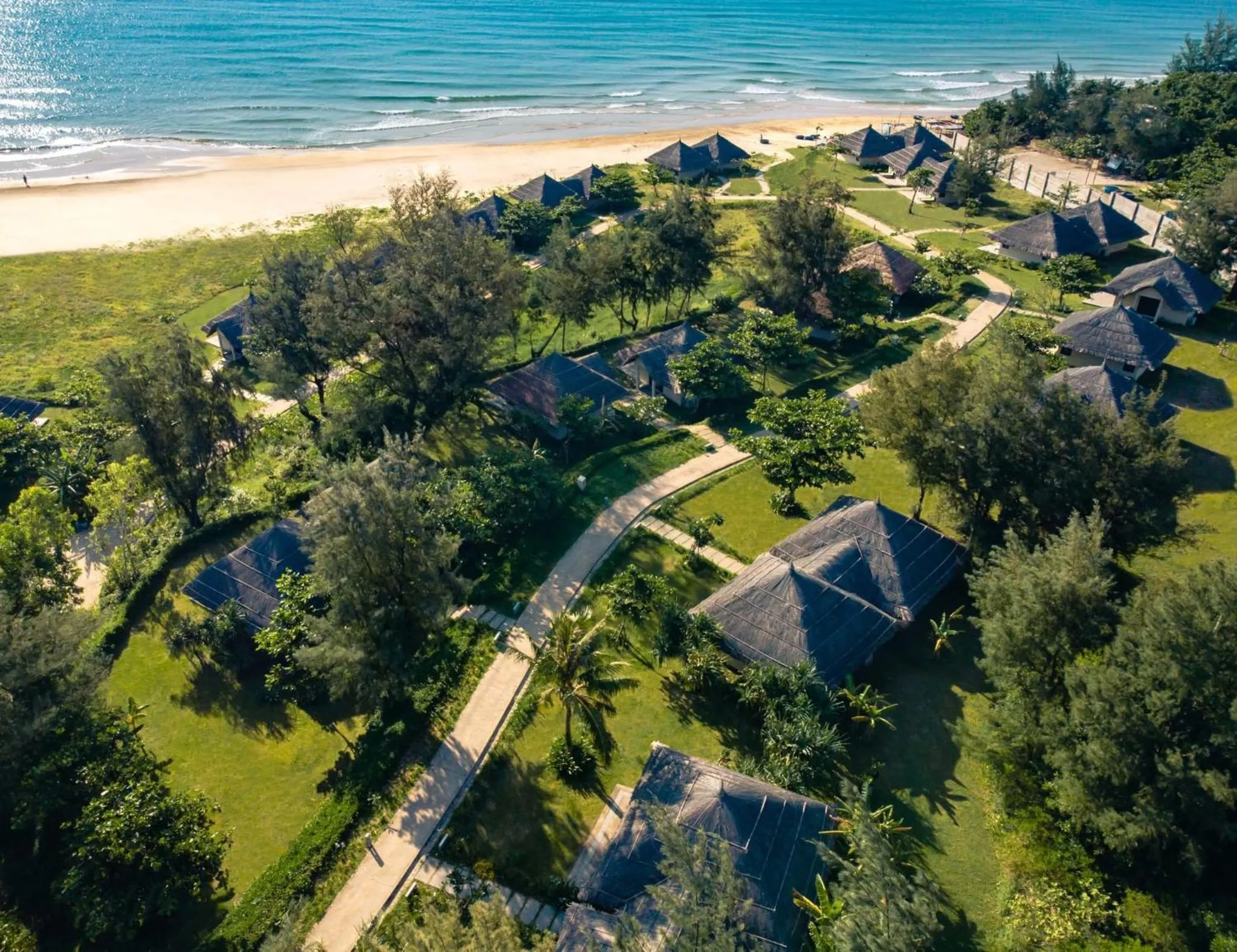 Natural landscape in Crown Retreat Quy Nhon Resort