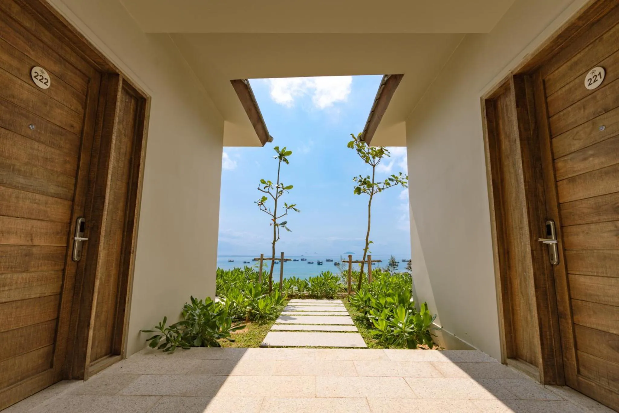 Natural landscape in Crown Retreat Quy Nhon Resort