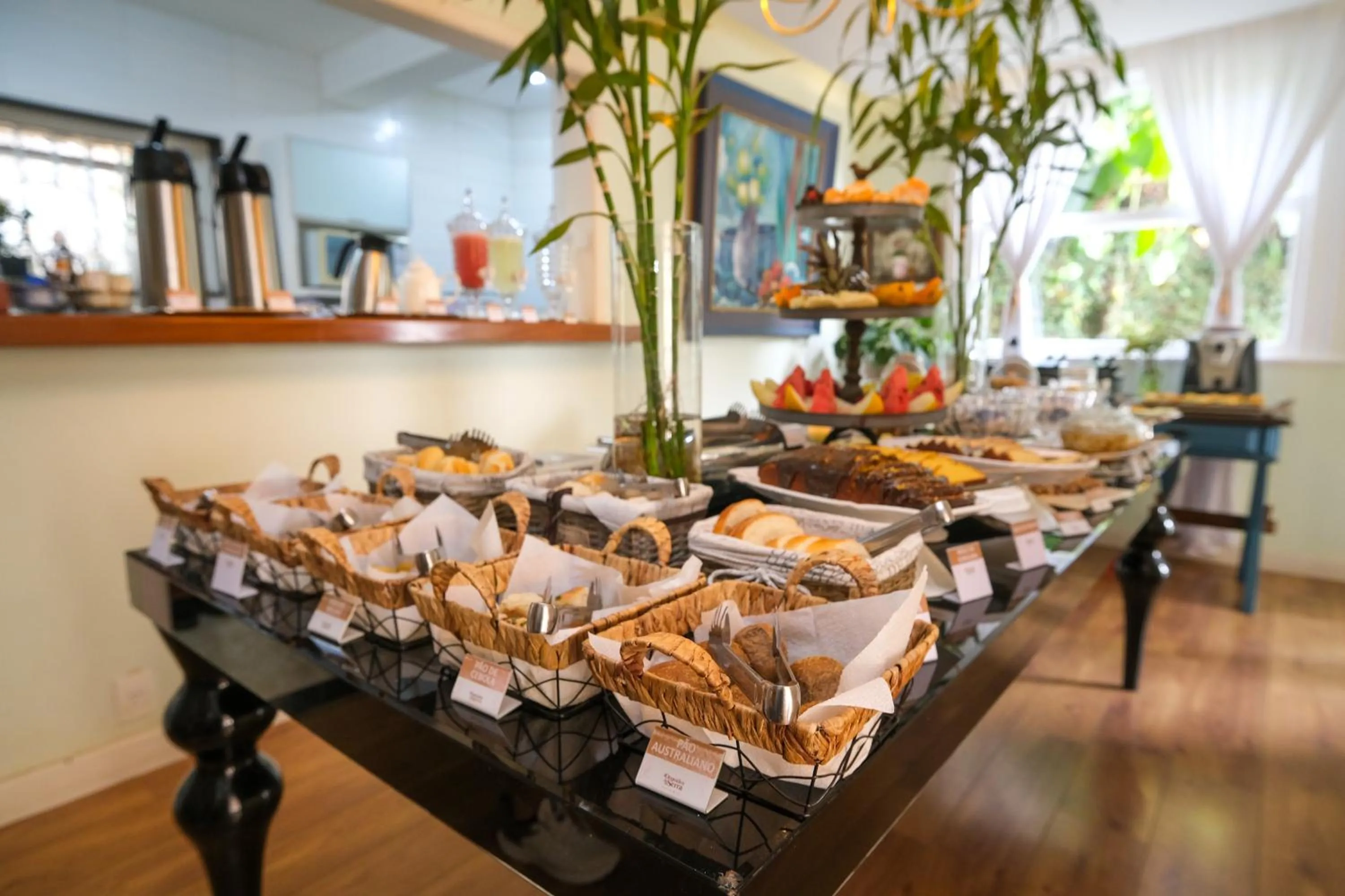 Breakfast in Pousada Orquidea da Serra