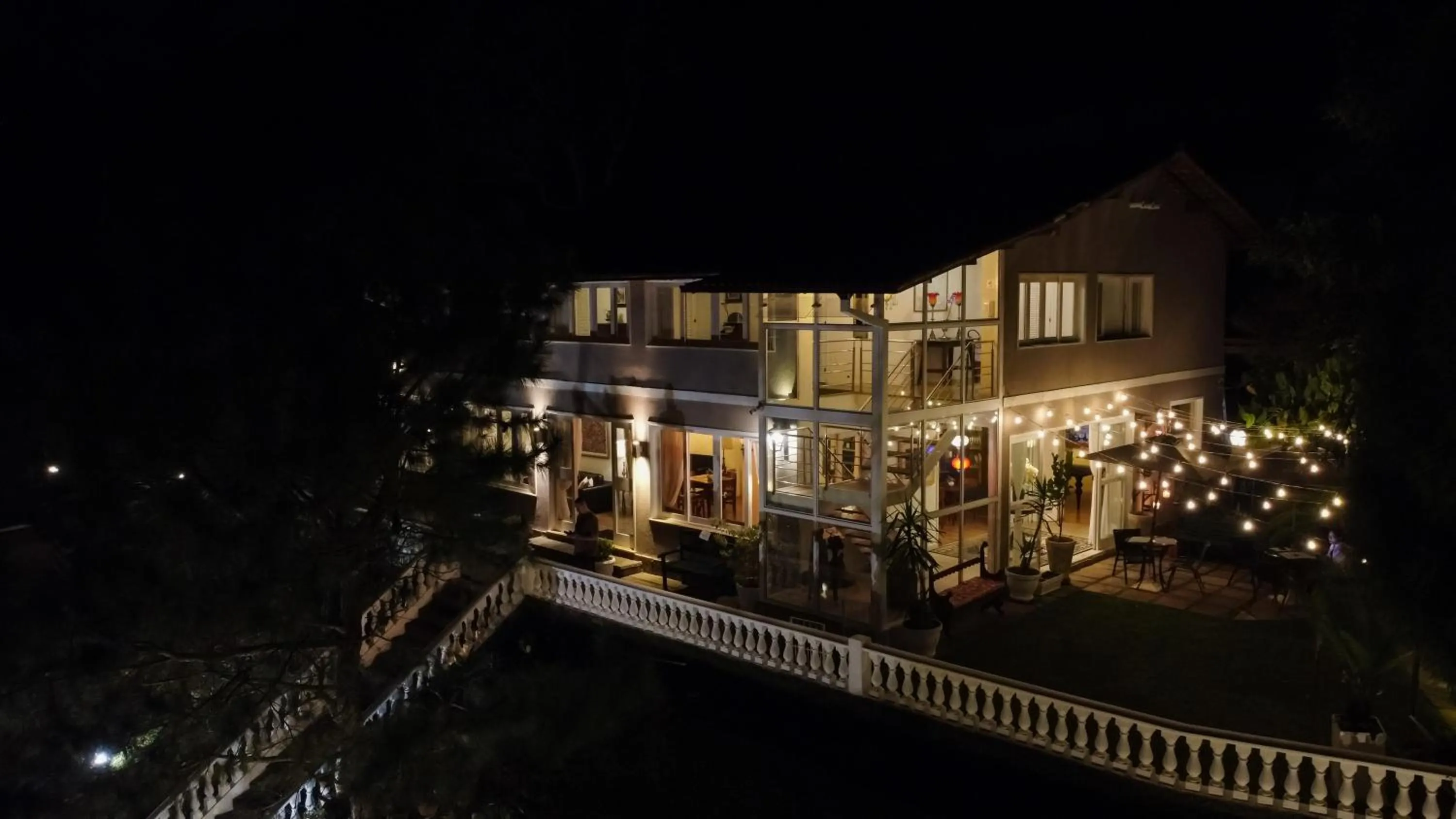 Night in Pousada Orquidea da Serra