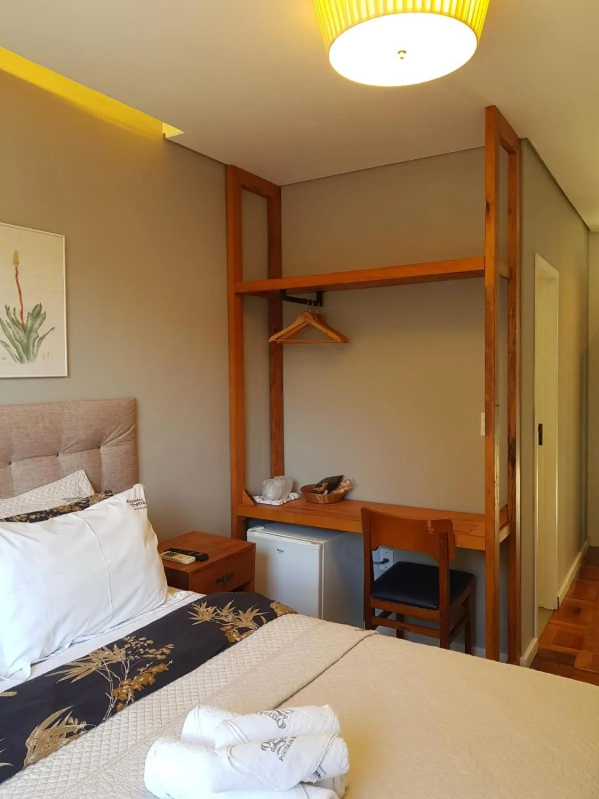 Bed in Pousada Orquidea da Serra