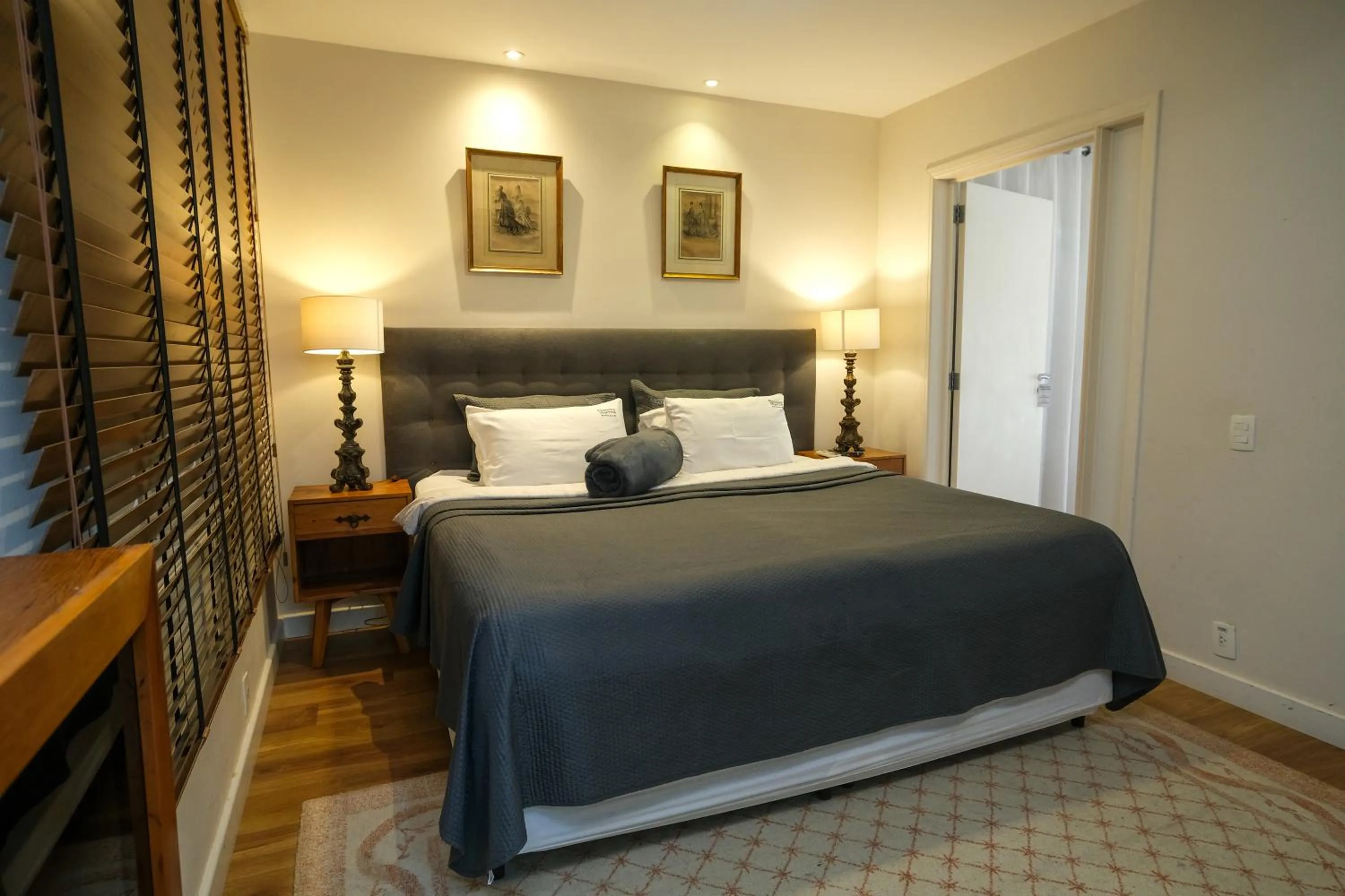 Photo of the whole room, Bed in Pousada Orquidea da Serra