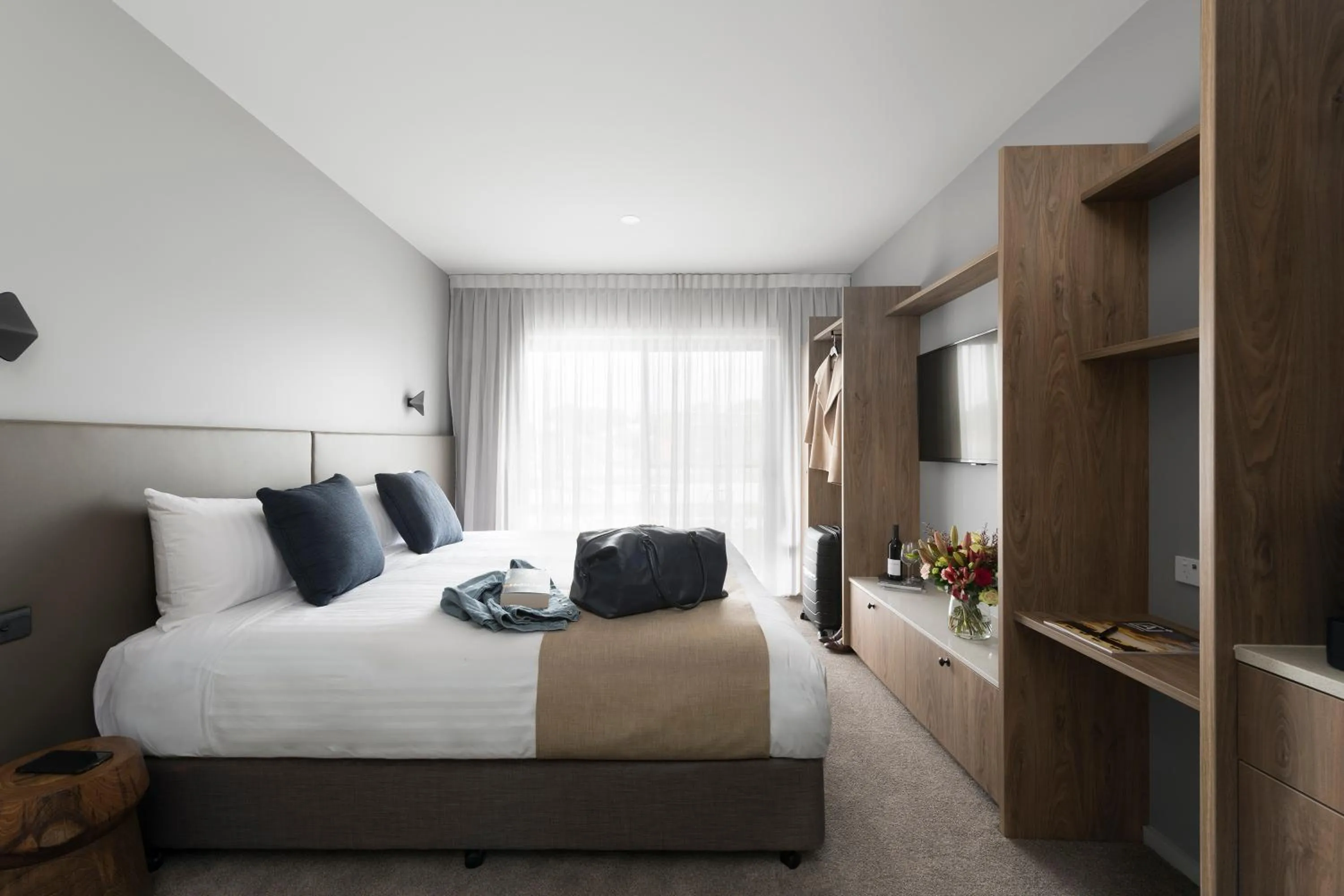 Bedroom, Bed in Abode Murrumbateman