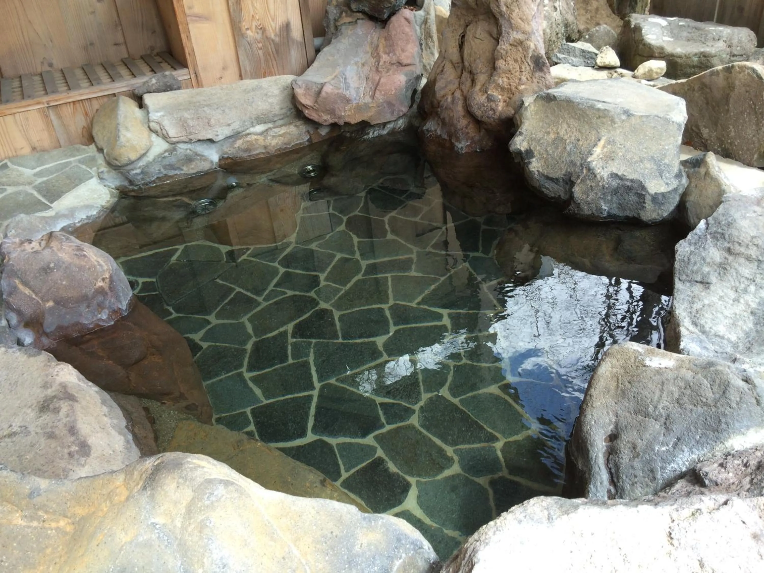 Open Air Bath in Shikino Yado Subaru