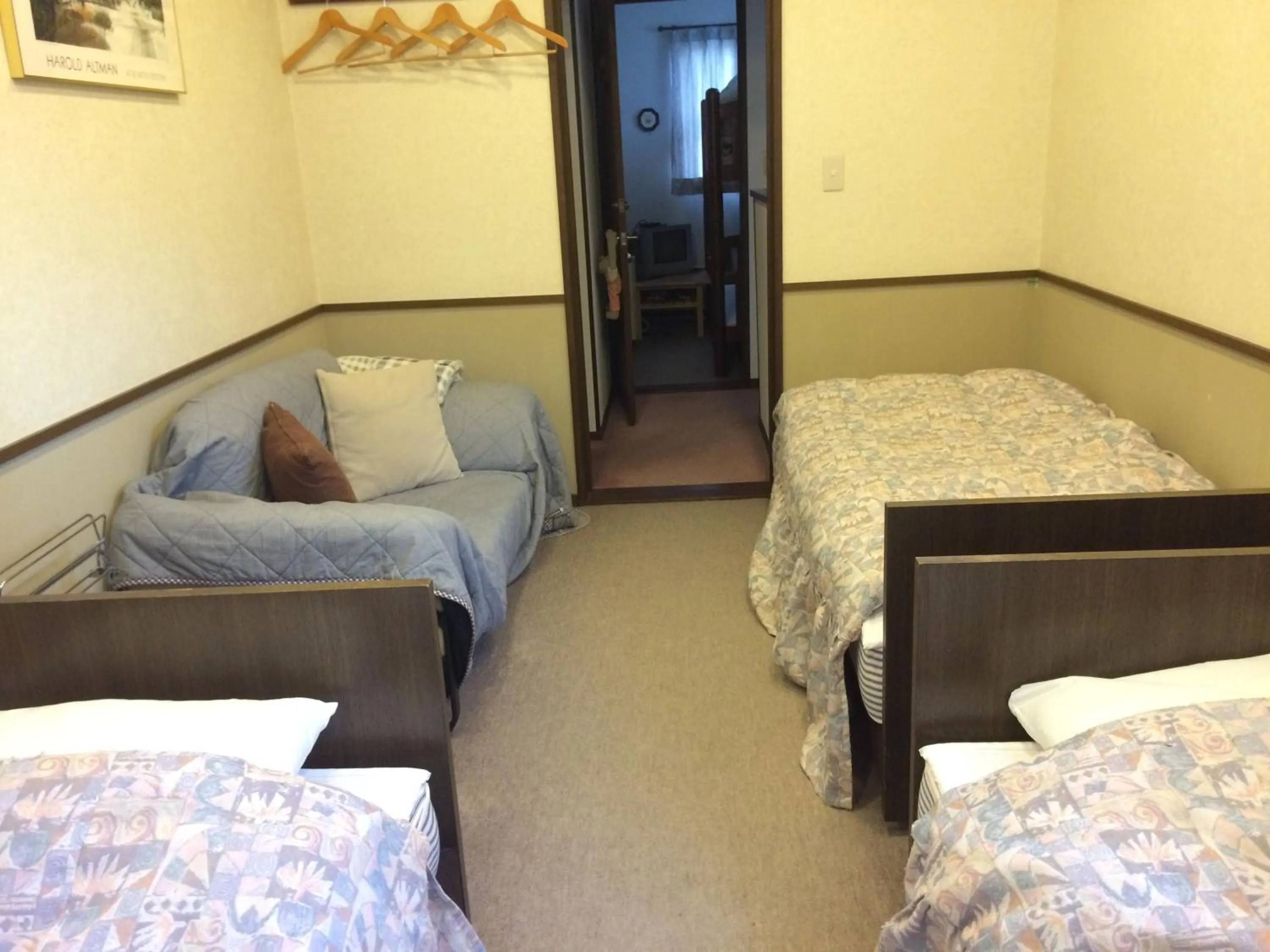 Bed in Shikino Yado Subaru