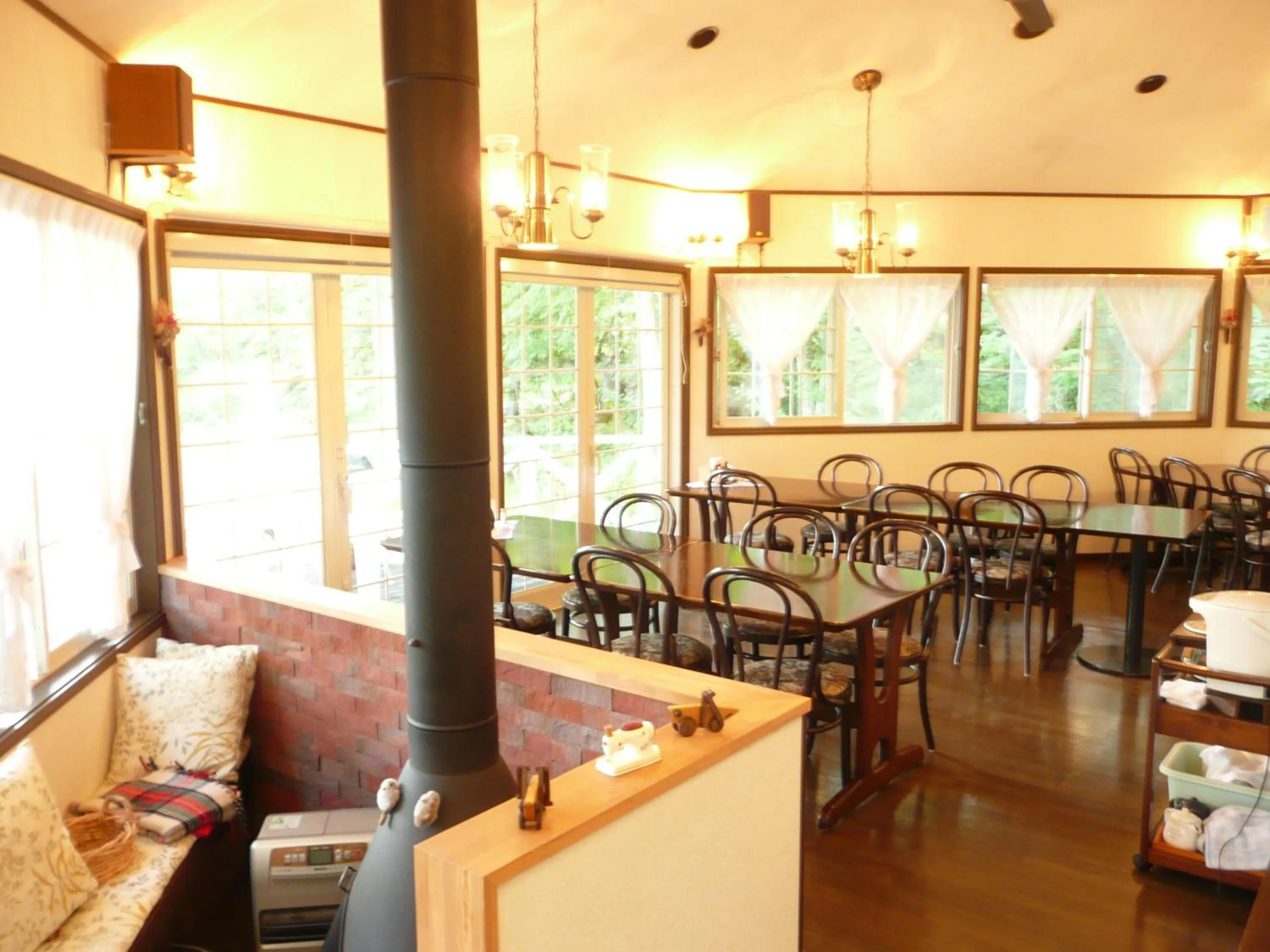 Dining area in Shikino Yado Subaru